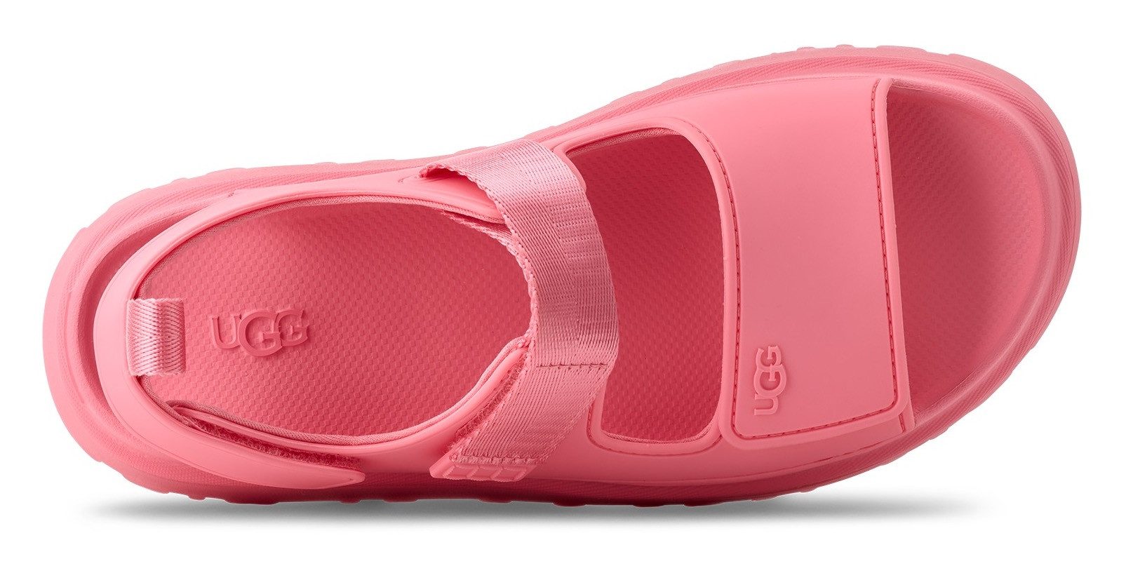 UGG Plateausandalen Goldenglow , zomerschoen, strandschoen, plateausandaal met klittenbandsluitingen