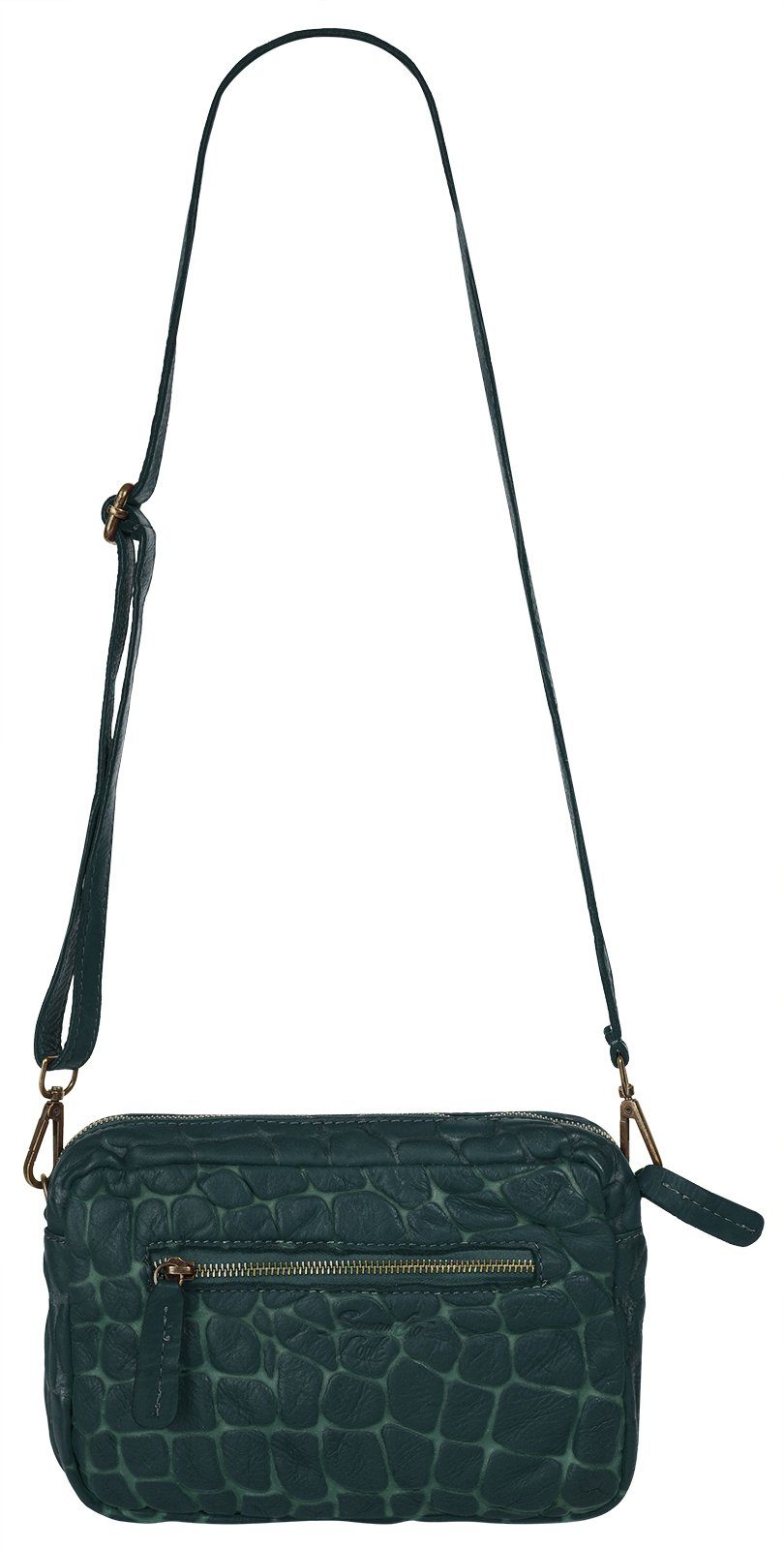 Samantha Look Schoudertas echt leer, made in italy