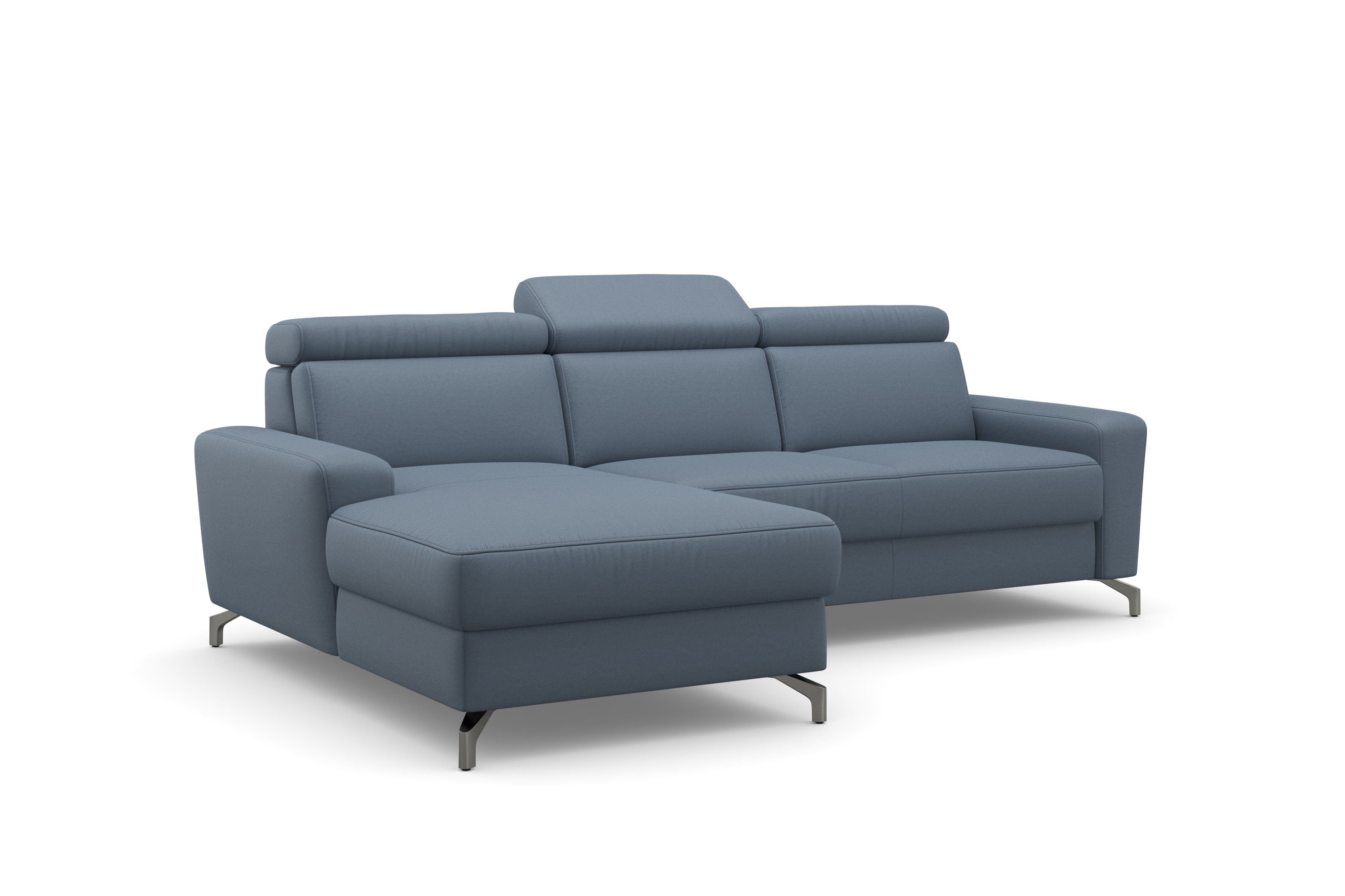 sit&more Hoekbank Scarlett L-vorm met verstelbare hoofdsteun, naar keuze met slaapfunctie, bedkist