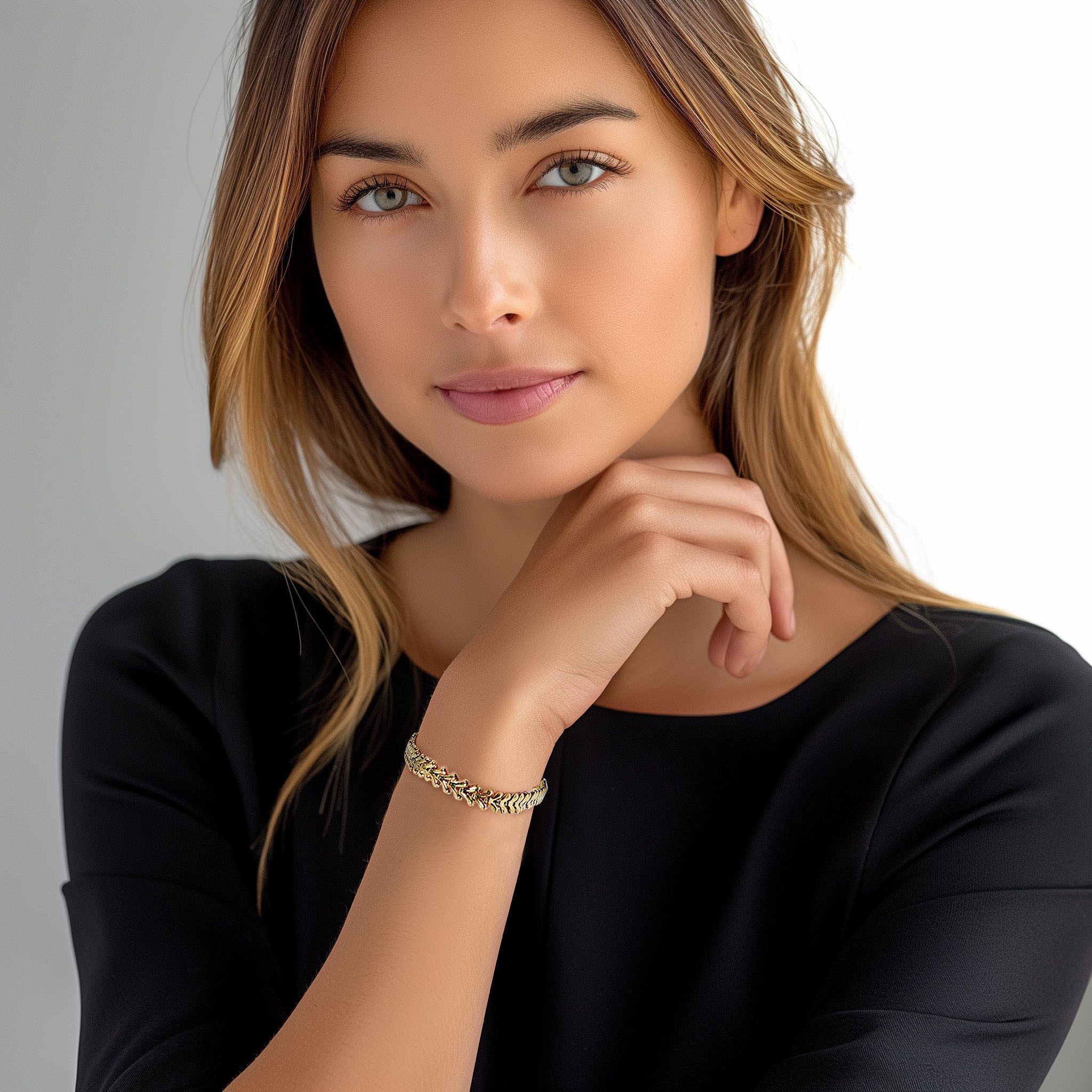 Firetti Armband Sieraden cadeau roestvrijstalen armbanden herzkettengliederung liefde