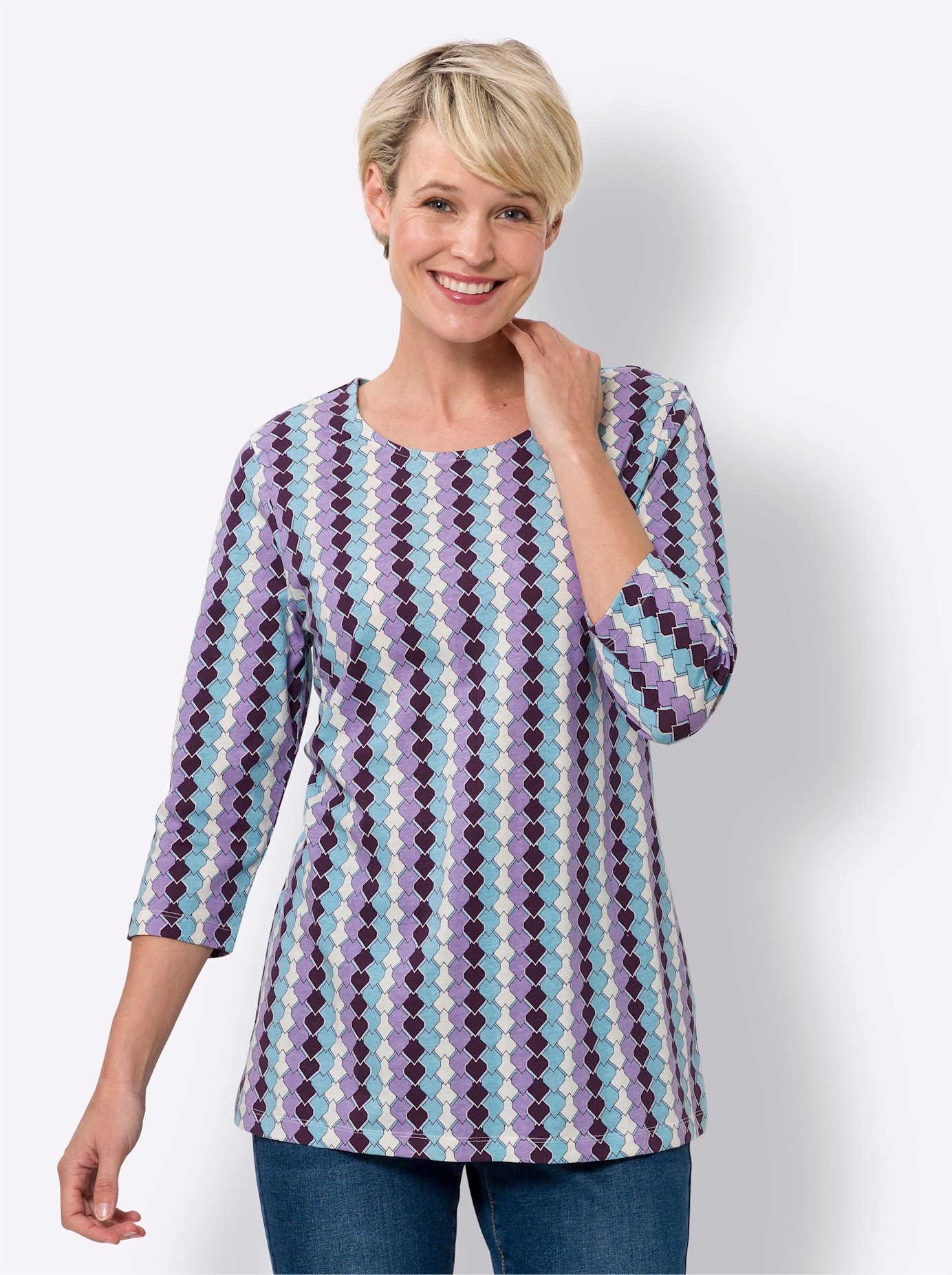 Classic Basics Shirt met 3 4 mouwen Shirt met 3 4-mouwen (1-delig)