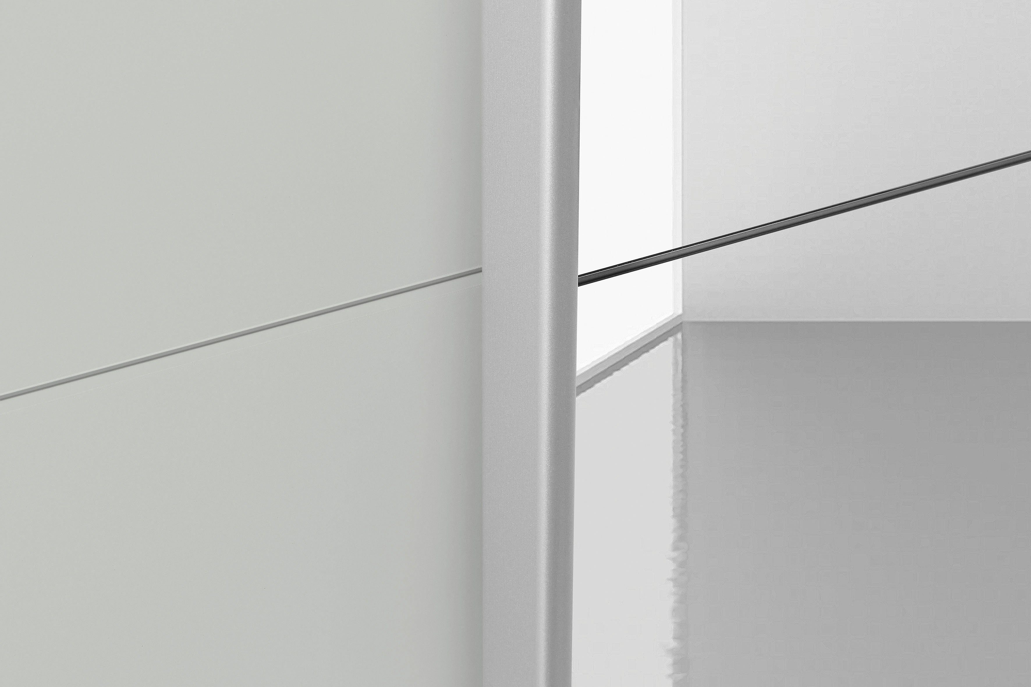 rauch Zweefdeurkast Kledingkast TOMA incl. rek inzet en extra legplanken made in germany