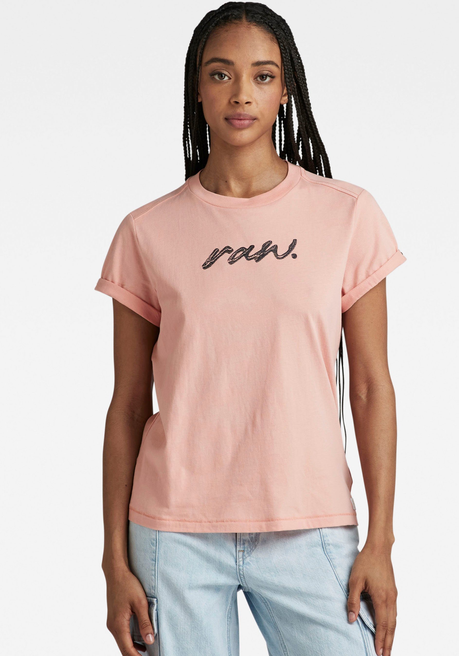 G-Star RAW Shirt met ronde hals Raw Dot
