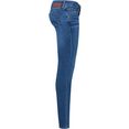 mustang 5-pocket jeans jasmin jeggings mustang jasmin jeggins blauw