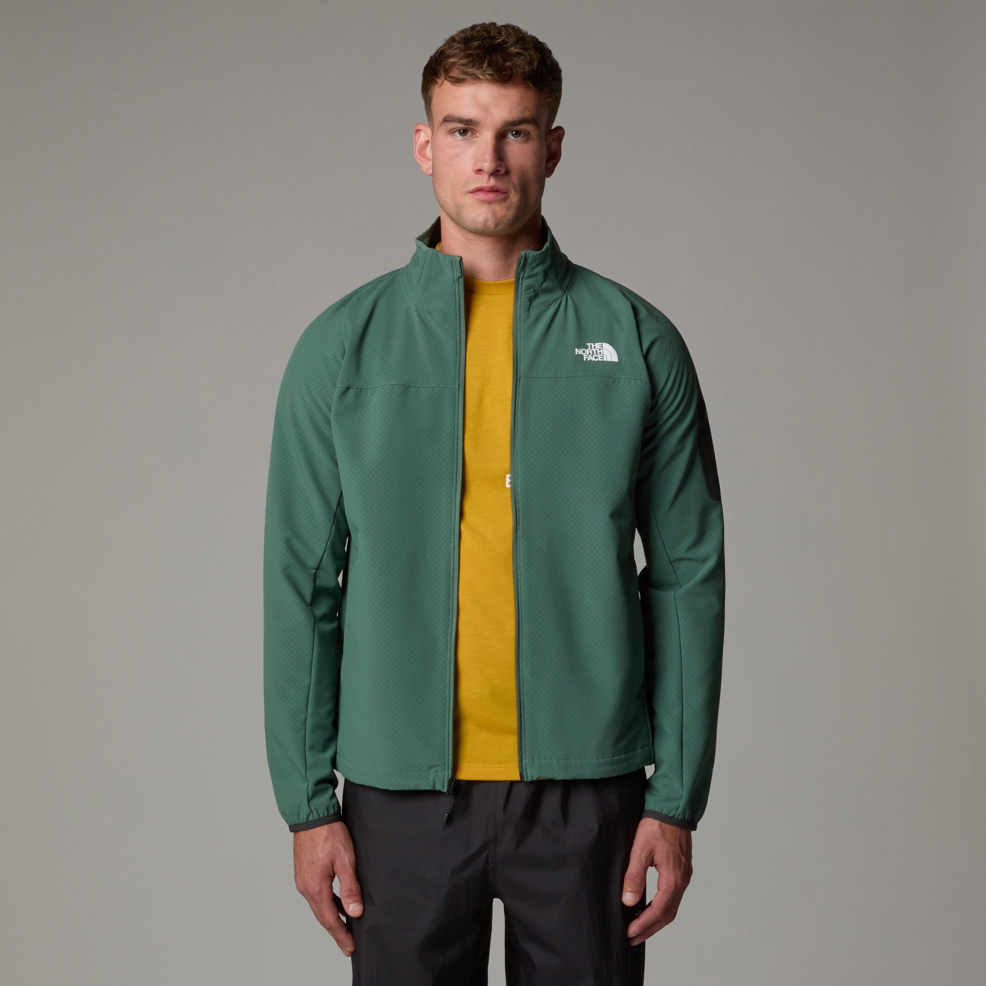 The North Face Functioneel jack Tek Approach jack voor heren (1 stuk) heren trainingsjacks maat M groen
