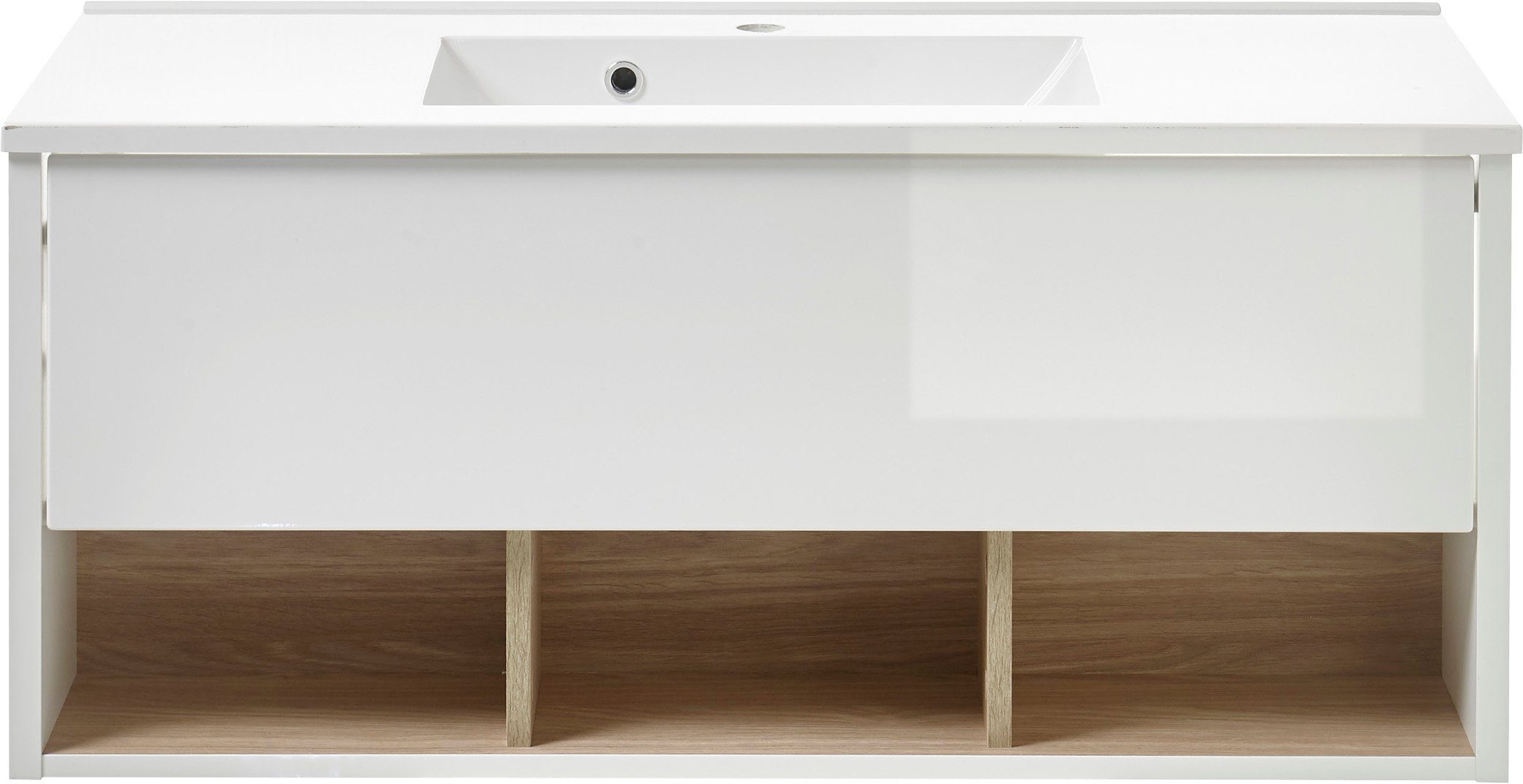 Places of Style Wastafelonderkast Studio Line, wastafel inclusief wasbak, modern ontwerp