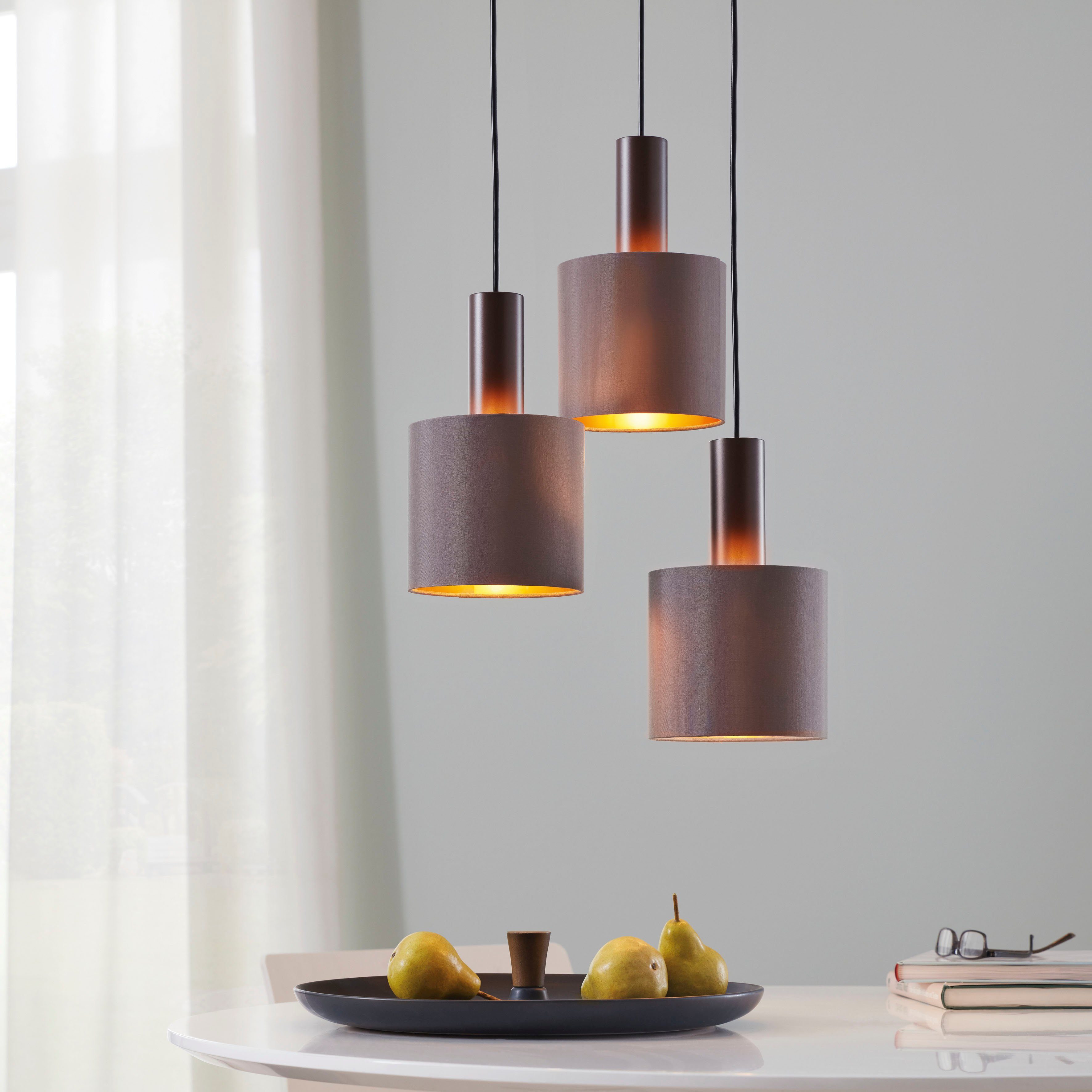 EGLO Hanglamp CONCESSA 1 Hanglamp, dimbaar (1 stuk)