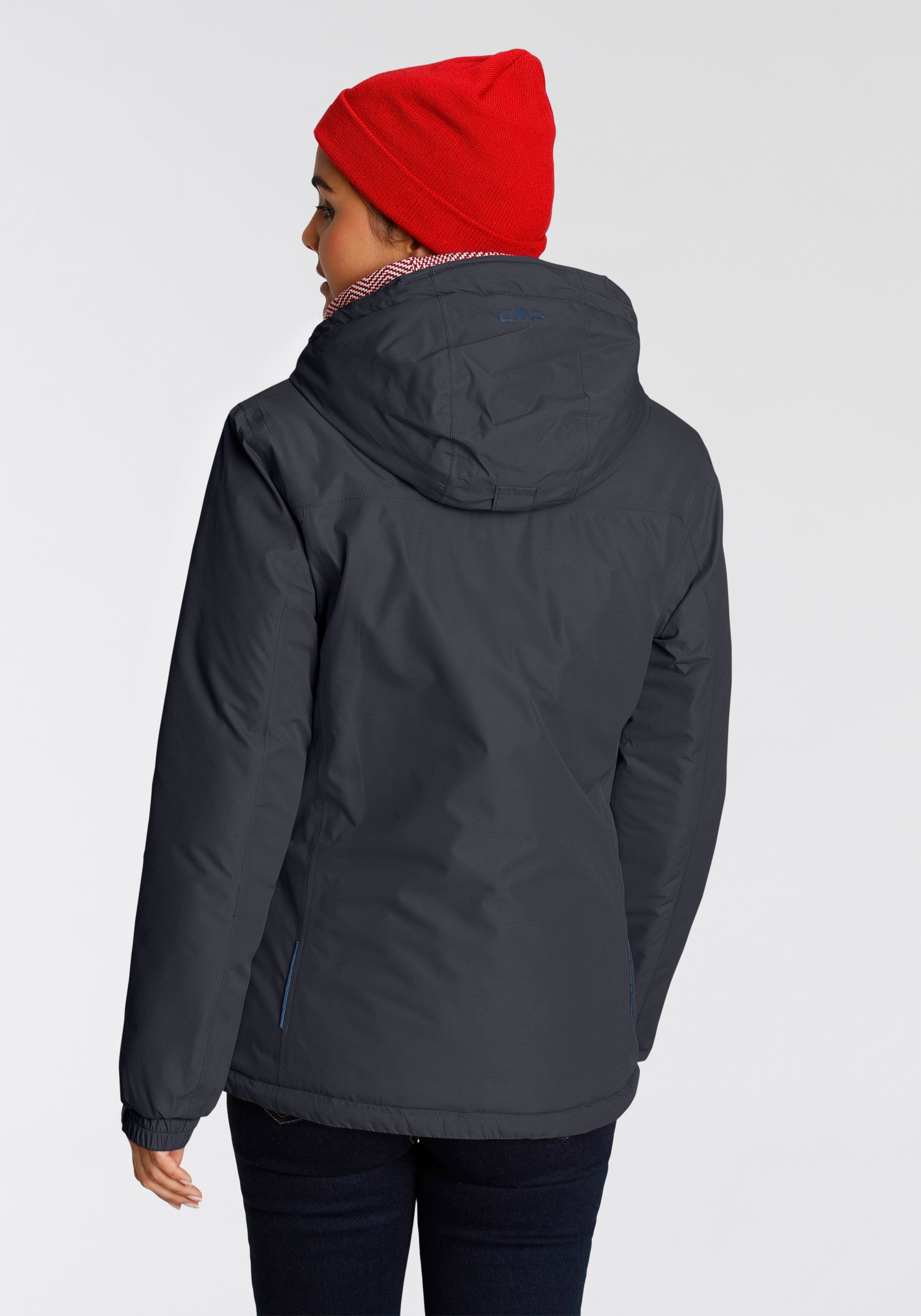 CMP Functioneel jack WOMAN JACKET FIX HOOD Winddicht & waterafstotend & ademend