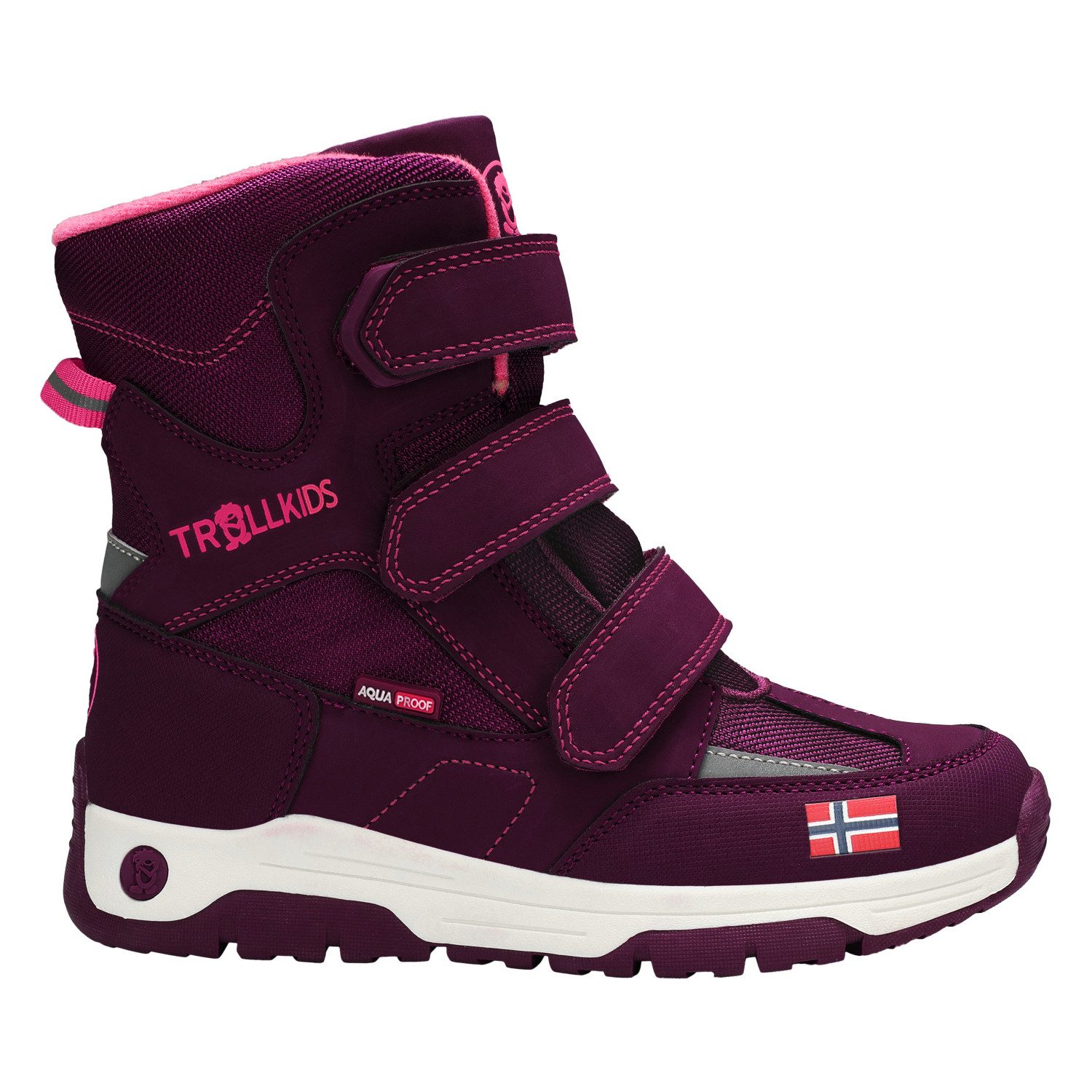 TROLLKIDS Klittenbandlaarzen Lofoten Winter