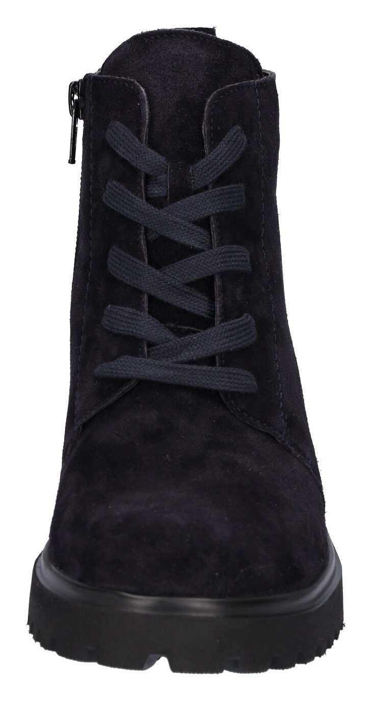 Waldläufer Hoge veterschoenen H-LUISE enkellaars, blokhak, in comfortabele schoenwijdte g (= breed)