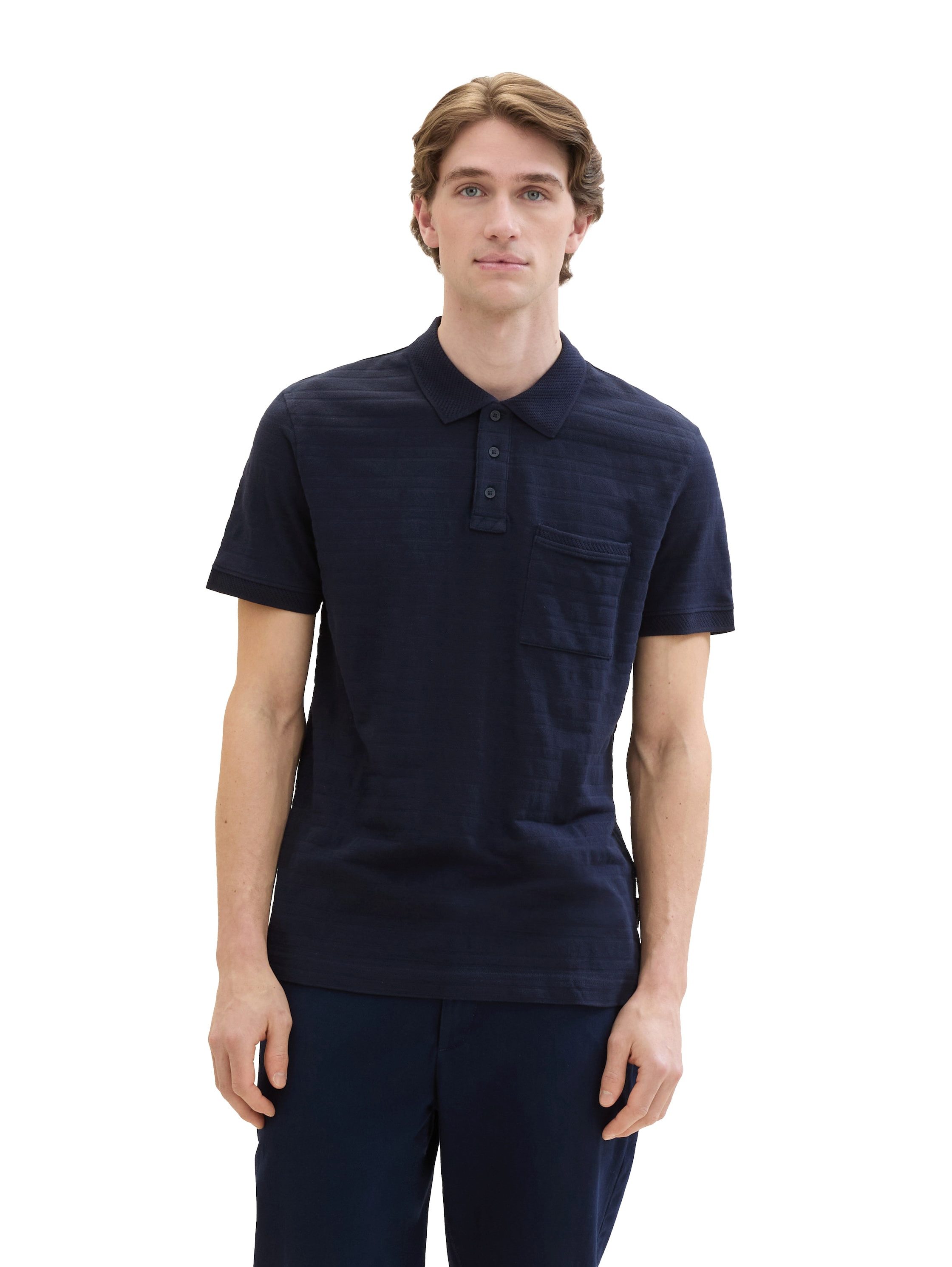 Tom Tailor Poloshirt met structuur