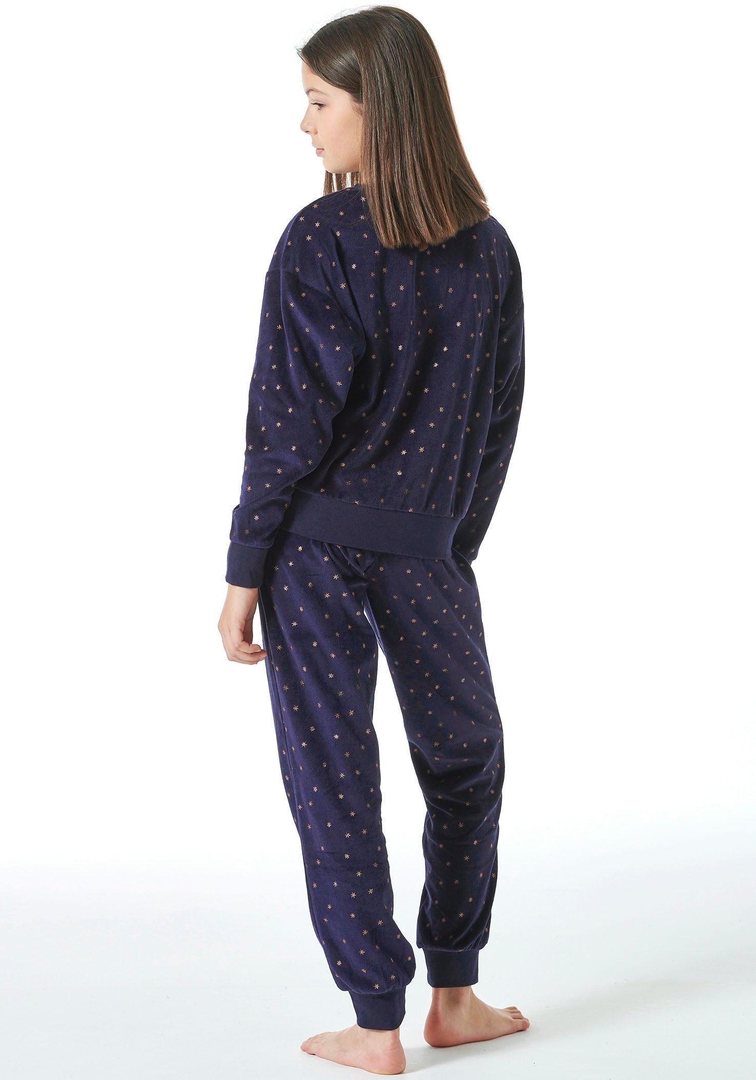 Schiesser Pyjama met all-over print (2-delig)