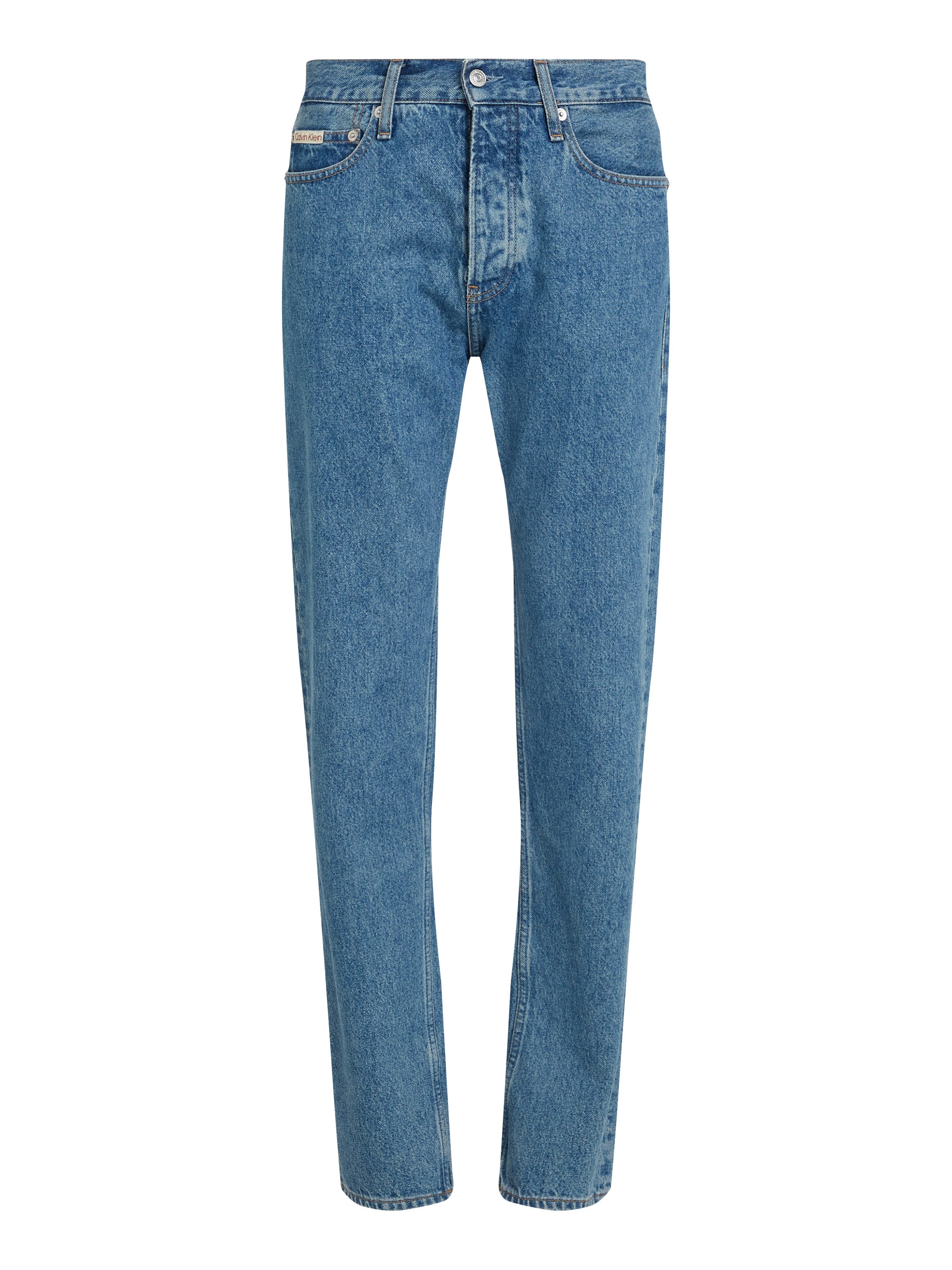 Calvin Klein Straight jeans STANDARD STRAIGHT Muntzakje logo borduursel
