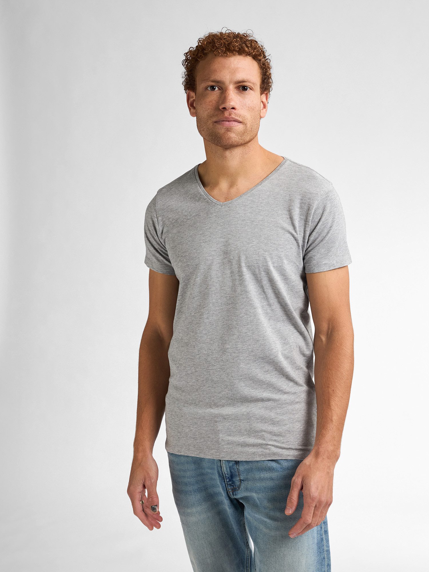 Petrol Industries T-shirt V-hals (Set van 2)