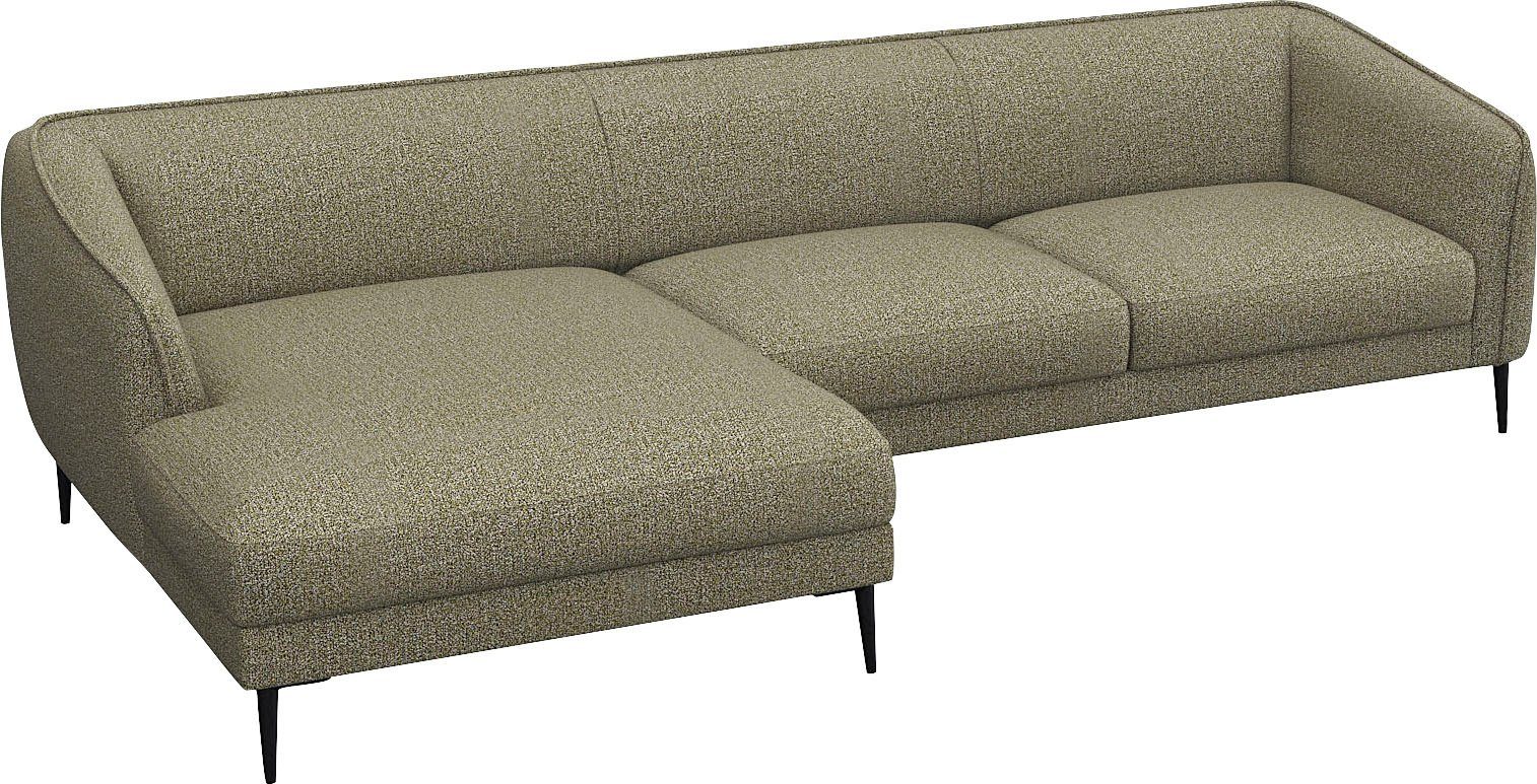 FLEXLUX Hoekbank Belle designbank, L-vorm, BxD 288x149 cm Scandinavisch design, in een sublieme verwerking