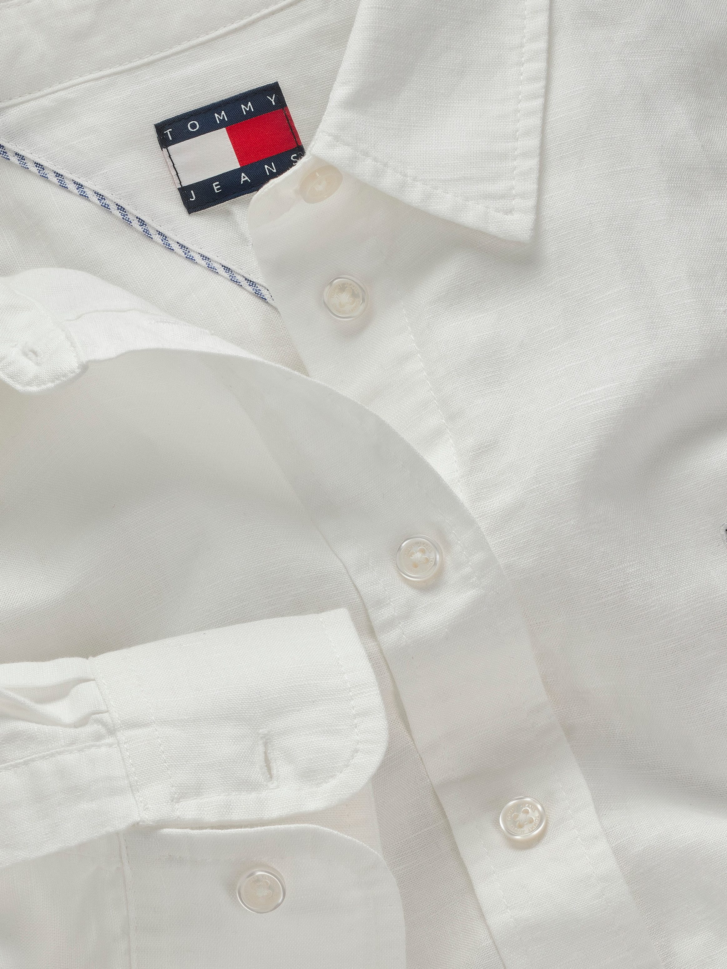 TOMMY JEANS Overhemdblouse TJW RLX LINEN SHIRT