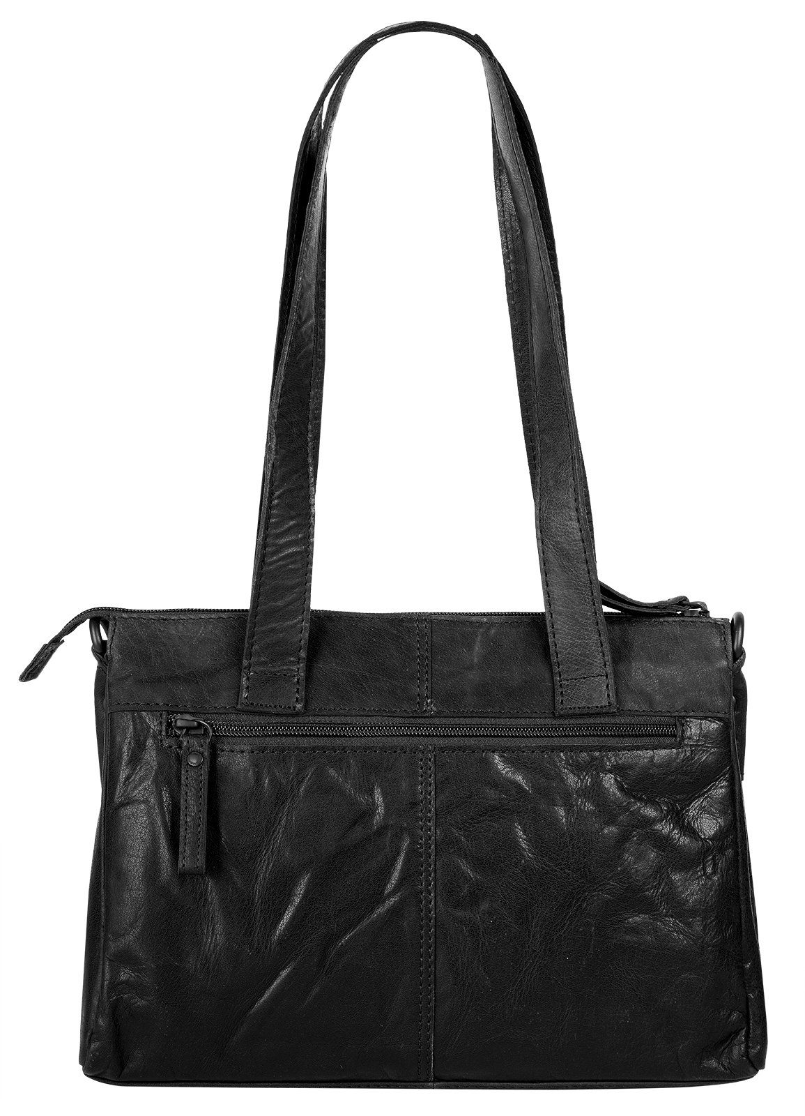 Spikes & Sparrow Shopper echt leder