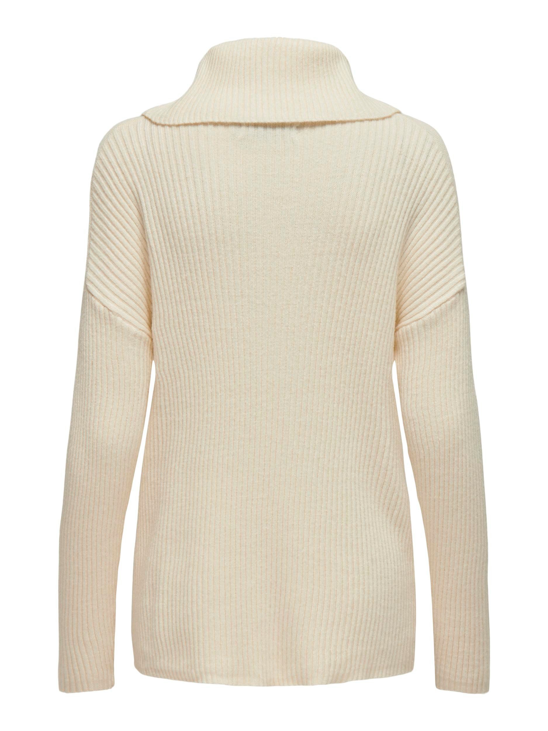 Only Coltrui ONLKATIA LS SADDLE ROLL NECK CC KNT