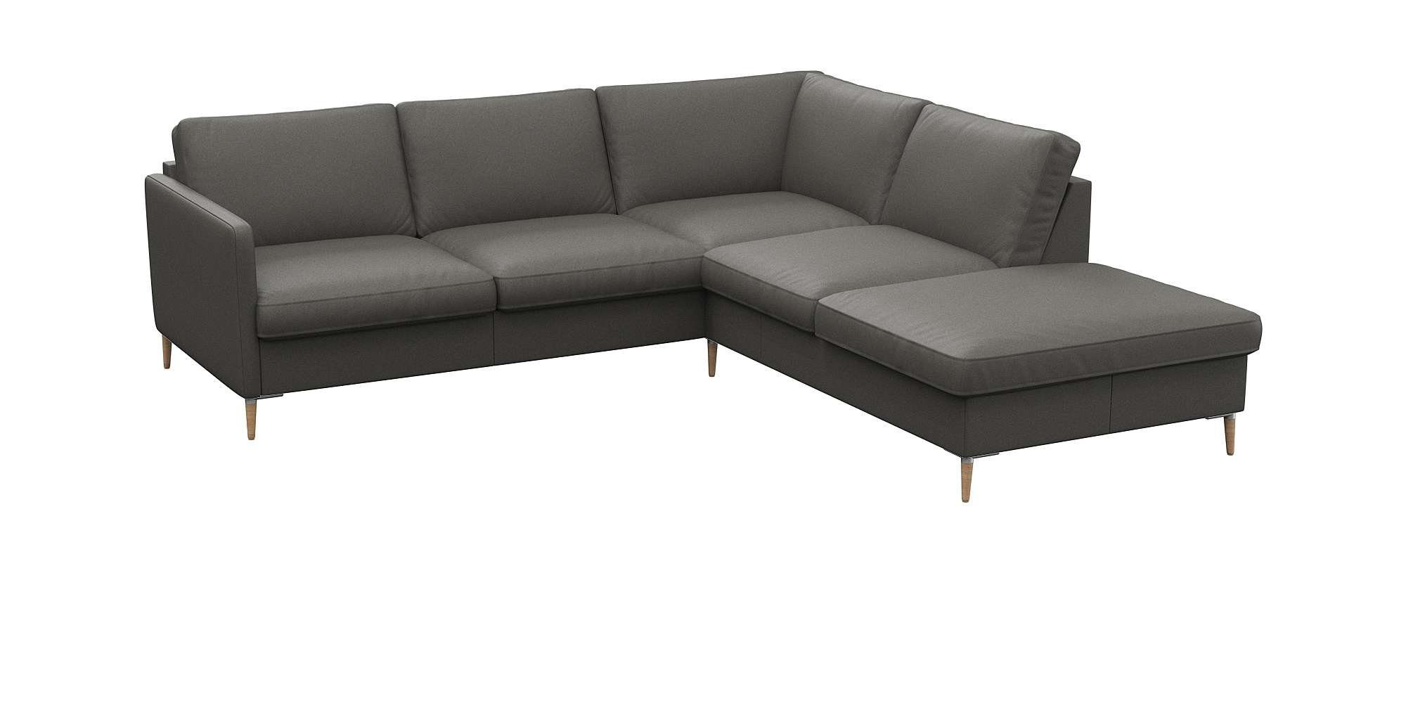 FLEXLUX Hoekbank Fiore, L-vorm, super comfortabel door koudschuim in de zitting
