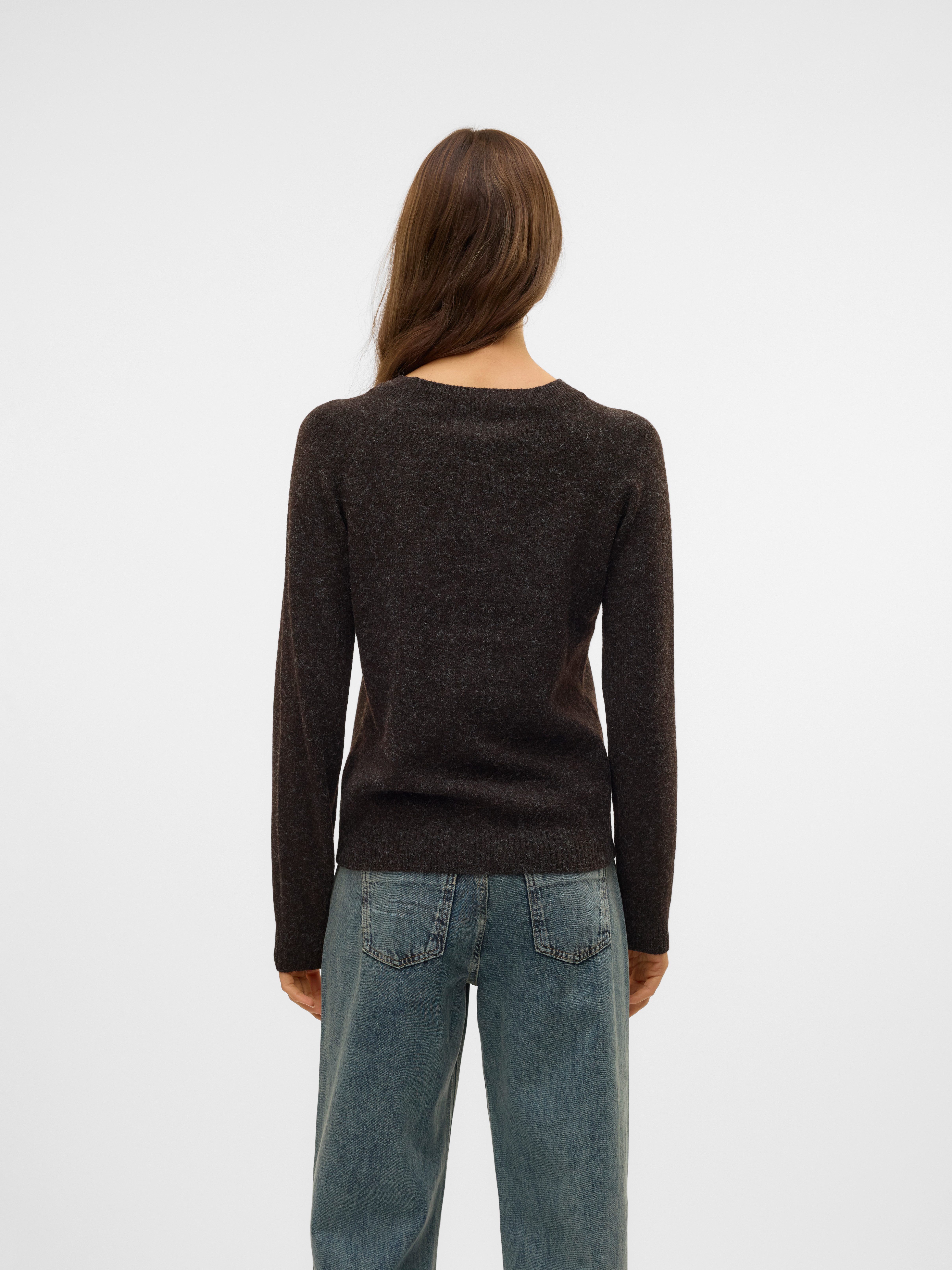 Vero Moda Trui met ronde hals VMDOFFY LS O-NECK BLOUSE GA NOOS