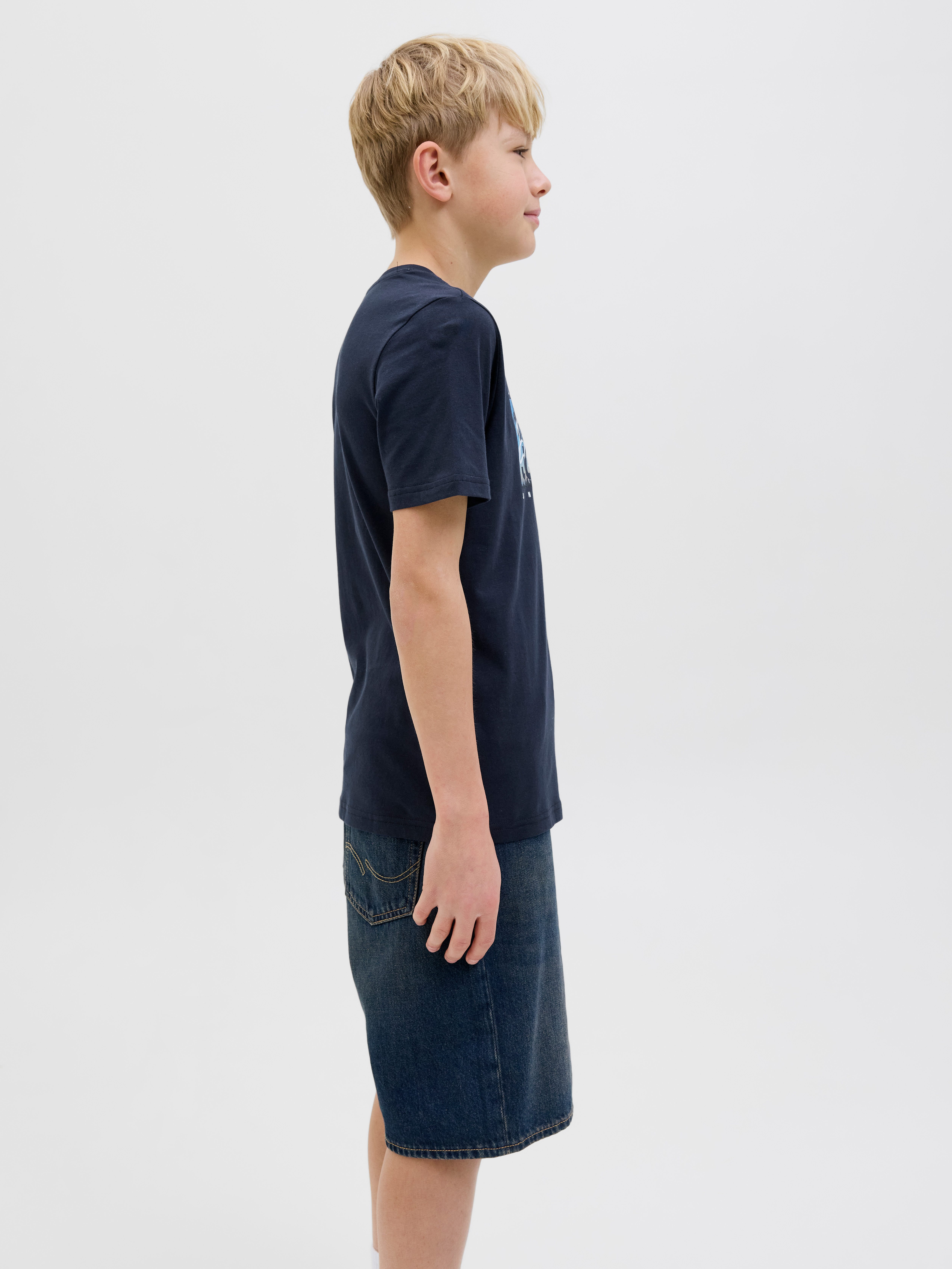 Jack & Jones Junior T-shirt JJCOLTON PHOTOPRINT TEE SS CREW NE JNR