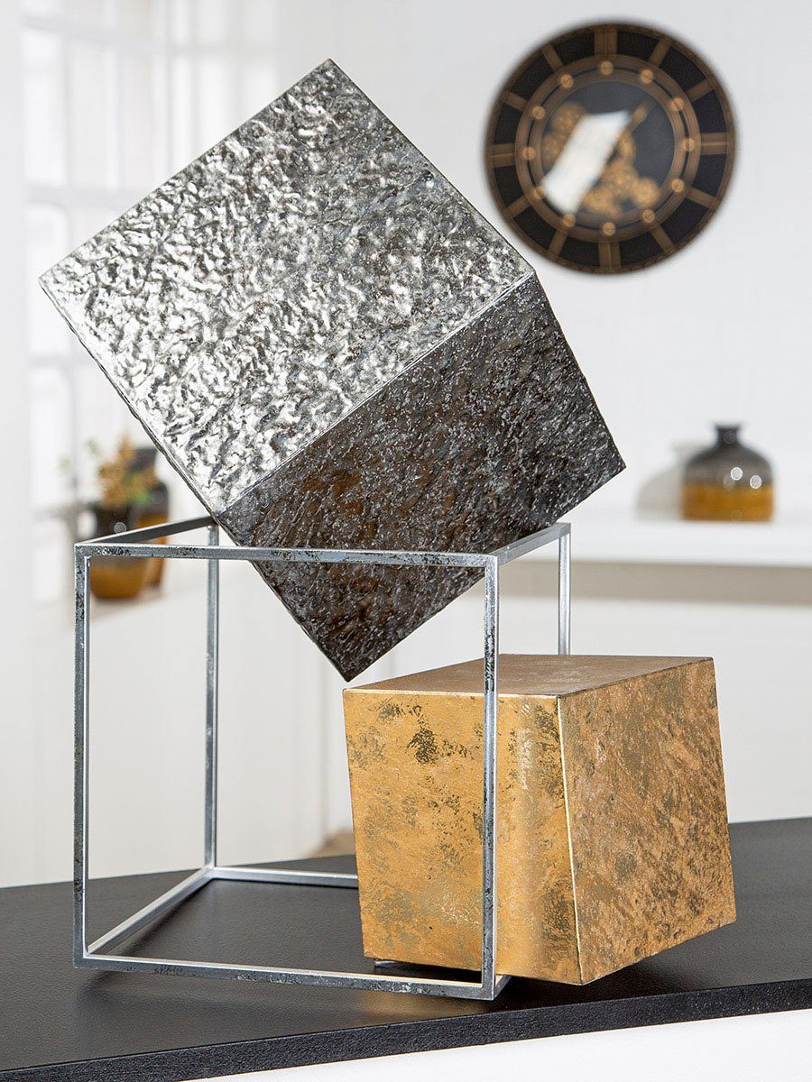 Casablanca by Gilde Sierobject voor aan de wand Decoratief object kubussen (1 stuk)