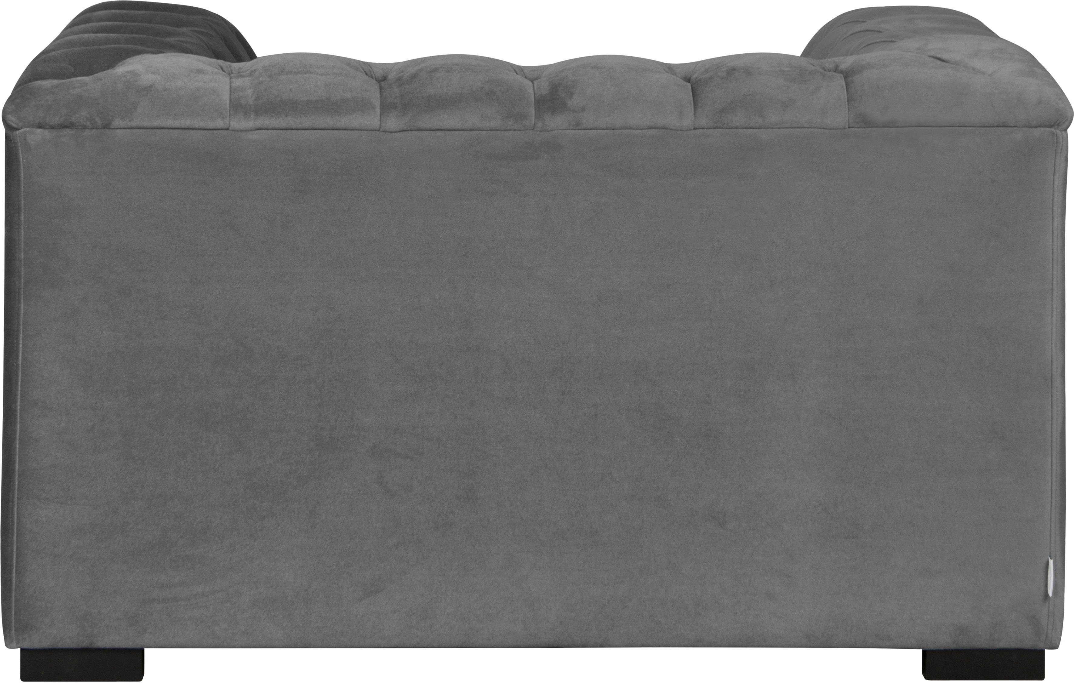 Guido Maria Kretschmer Home&Living Chesterfield-fauteuil Kalina stoel klassieke chesterfield knoopdetails, zeer hoogwaardige afwerking