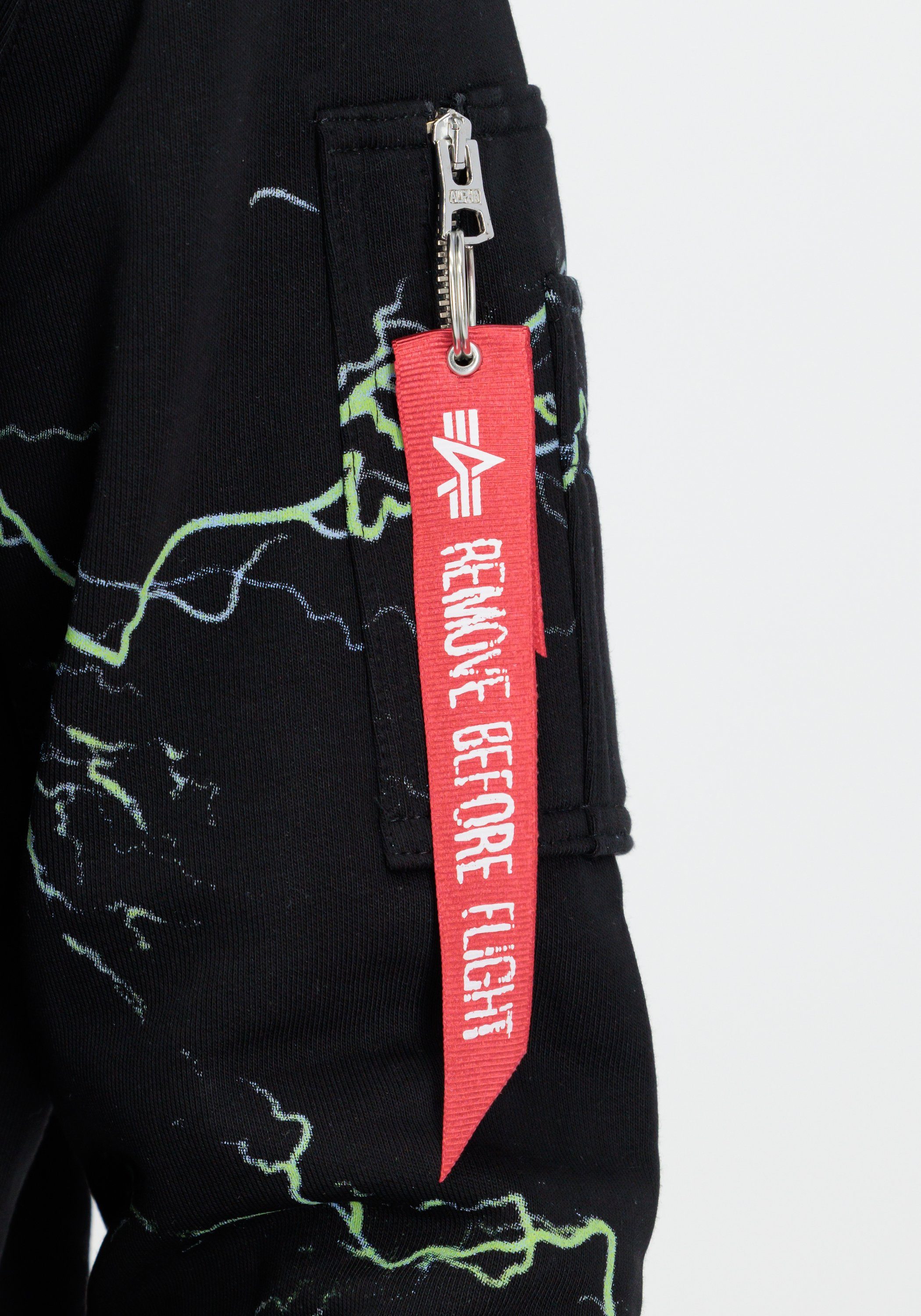 Alpha Industries Hoodie Lightning AOP Hoodie