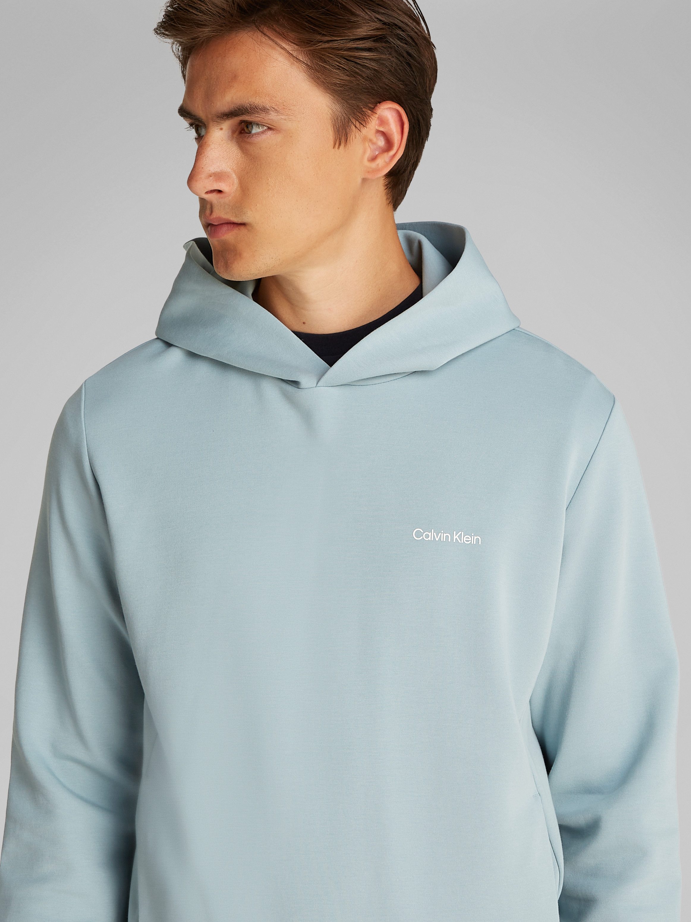 Calvin Klein Hoodie Sweatshirt MICRO LOGO RE