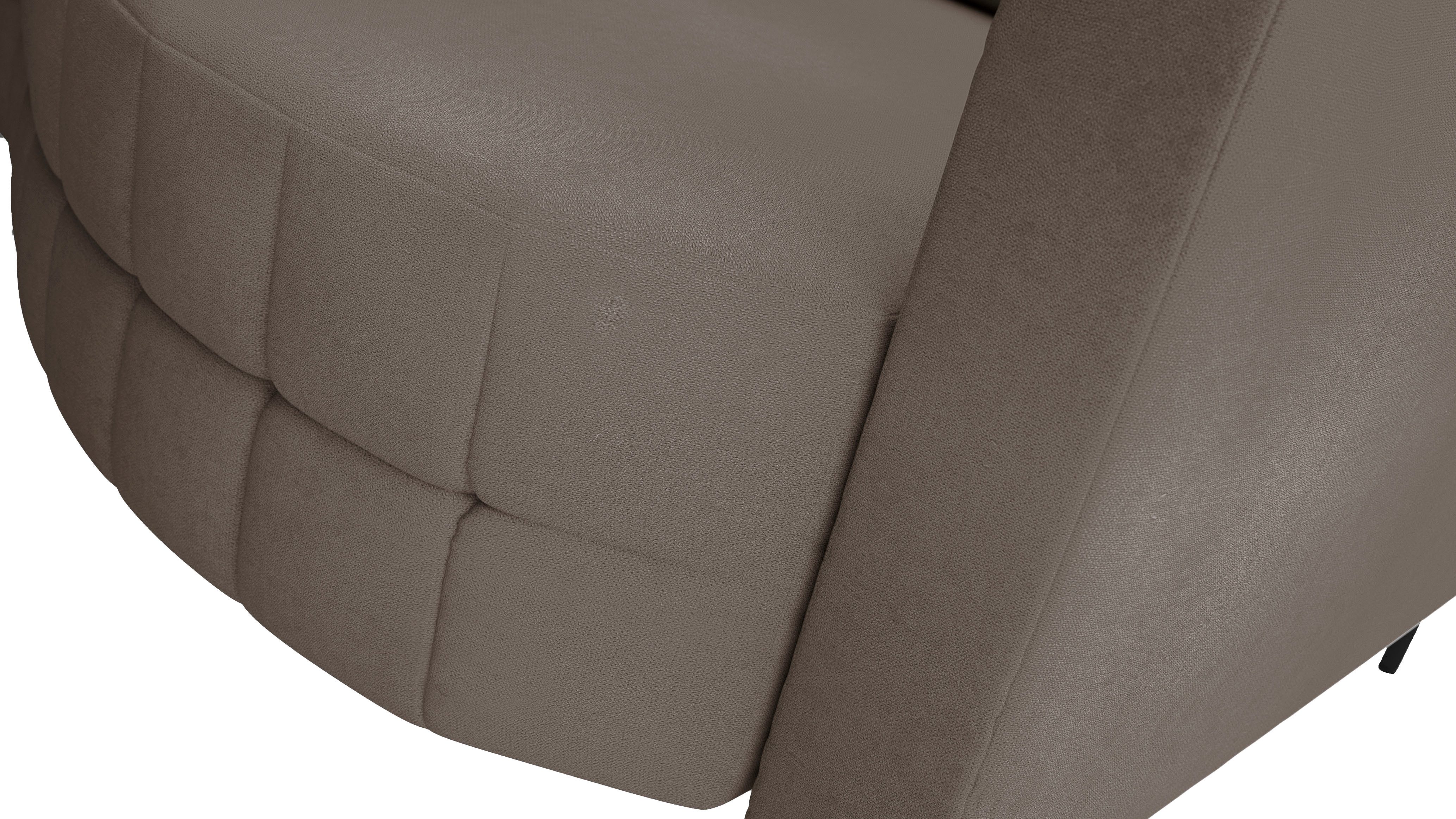 exxpo - sofa fashion Loungebank T wiggy slaapbank met bedfunctie en bedlade, comfortabele bonellvering, super zitcomfort, elegante vormtaal