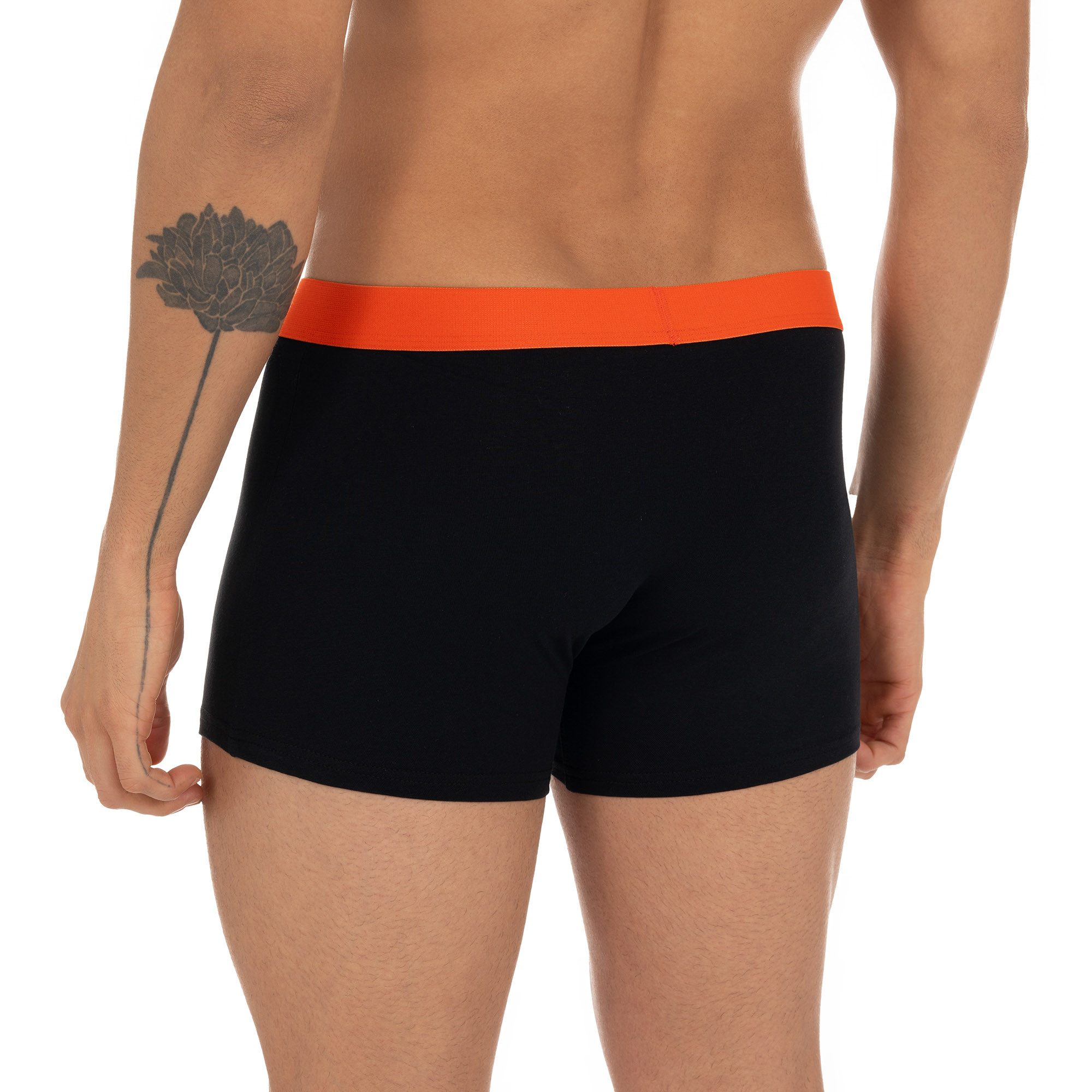 Bruno Banani Boxershort Flowing met contrastkleurige boorden (Set van 2)