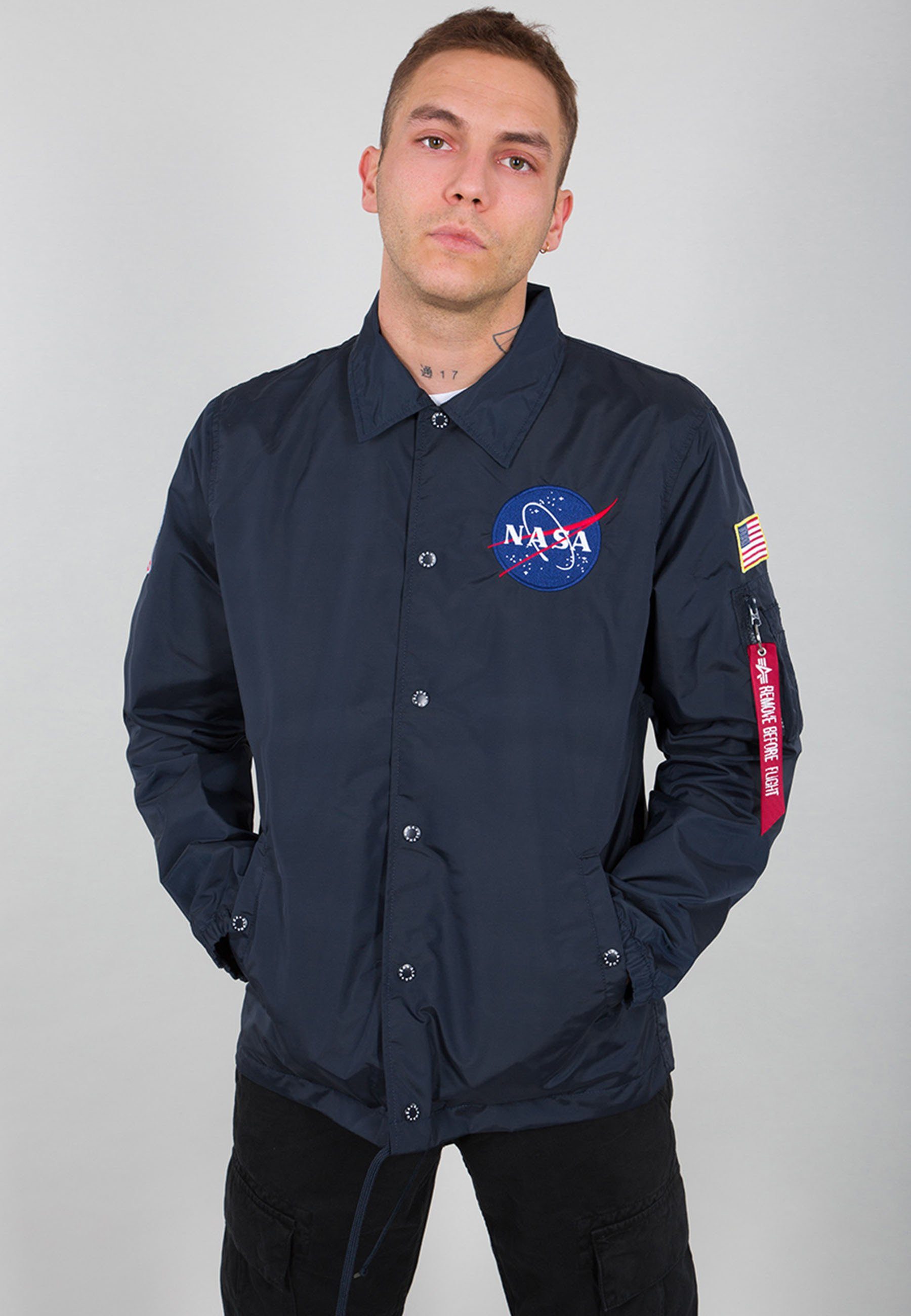 Alpha Industries Bomberjack Alpha Industries Men - Outdoor Jackets NASA Coach Jacket