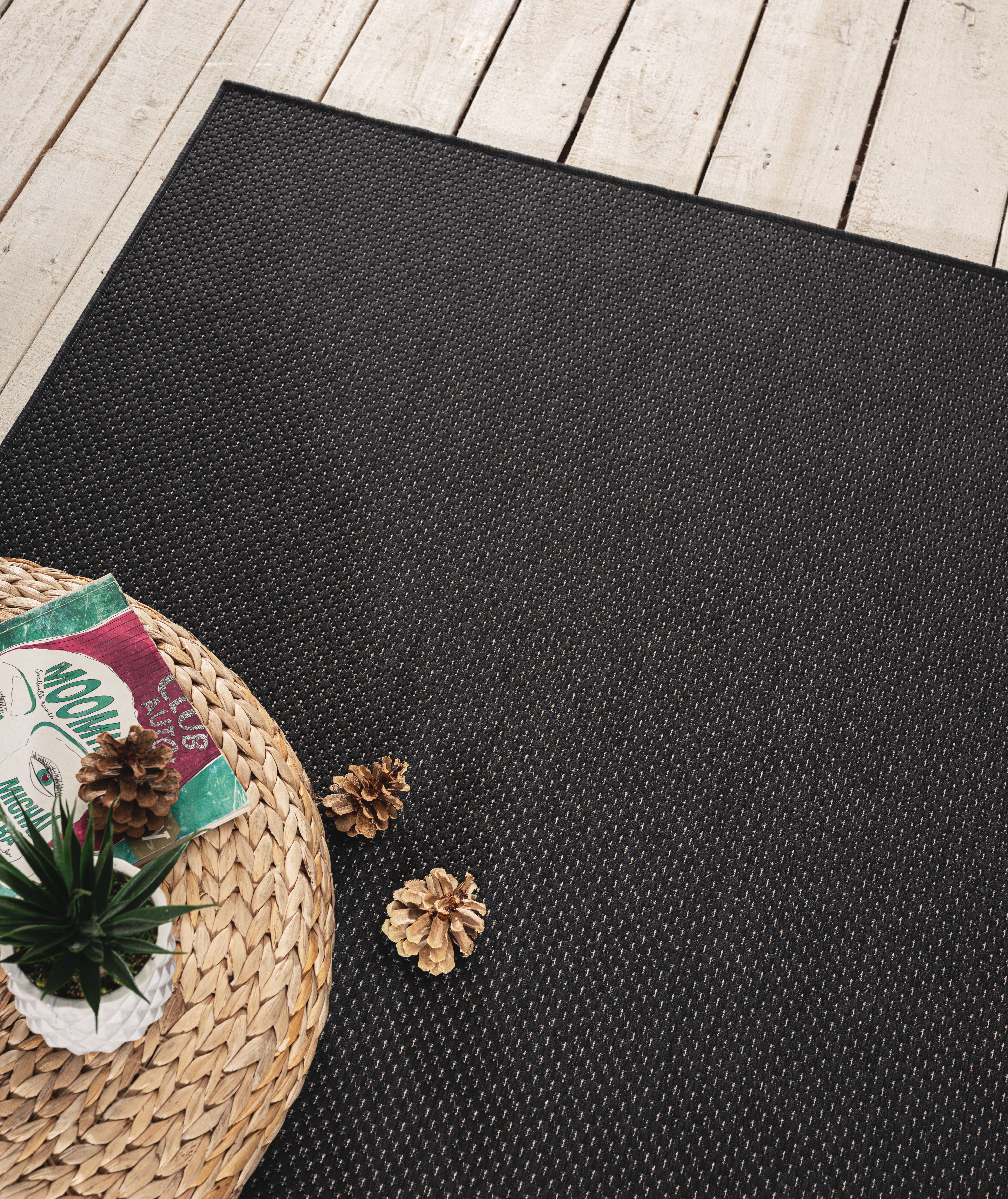 my home Vloerkleed Saylor Geschikt voor binnen en buiten, sisal-look, weerbestendig & uv-bestendig