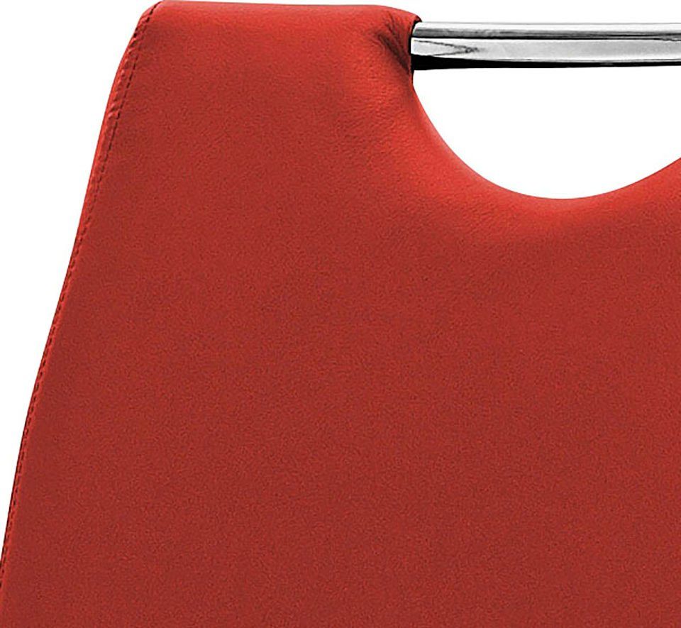 MCA furniture Vrijdragende stoel Keulen Overtrokken met kunstleer, comfortzithoogte, stoel belastbaar tot 120 kg (set, 4 stuks)