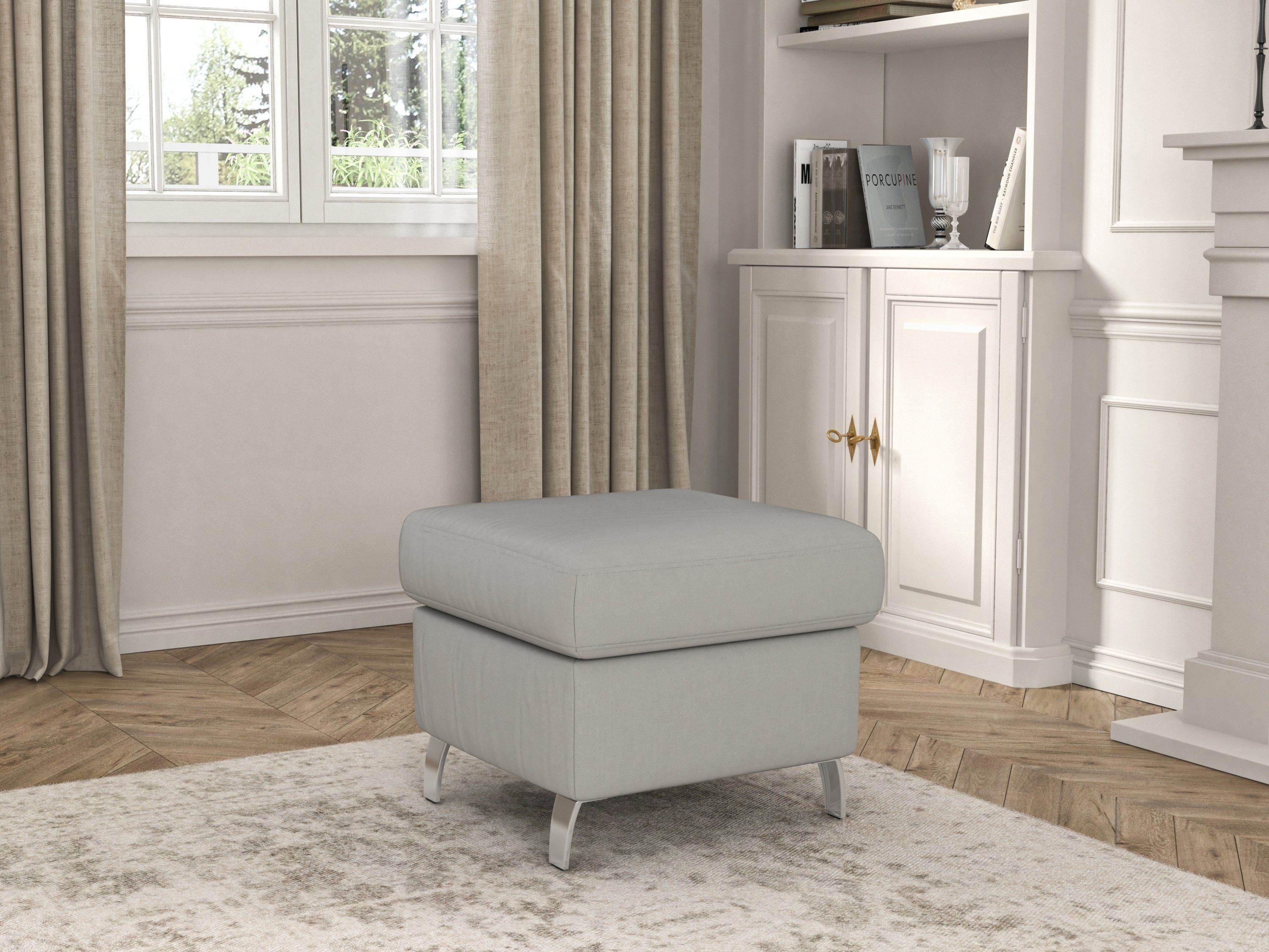 sit&more Hocker met bergruimte Visby V ook te bestellen met de bijzonder eenvoudig met water te reinigen "soft clean"-overtrekstof