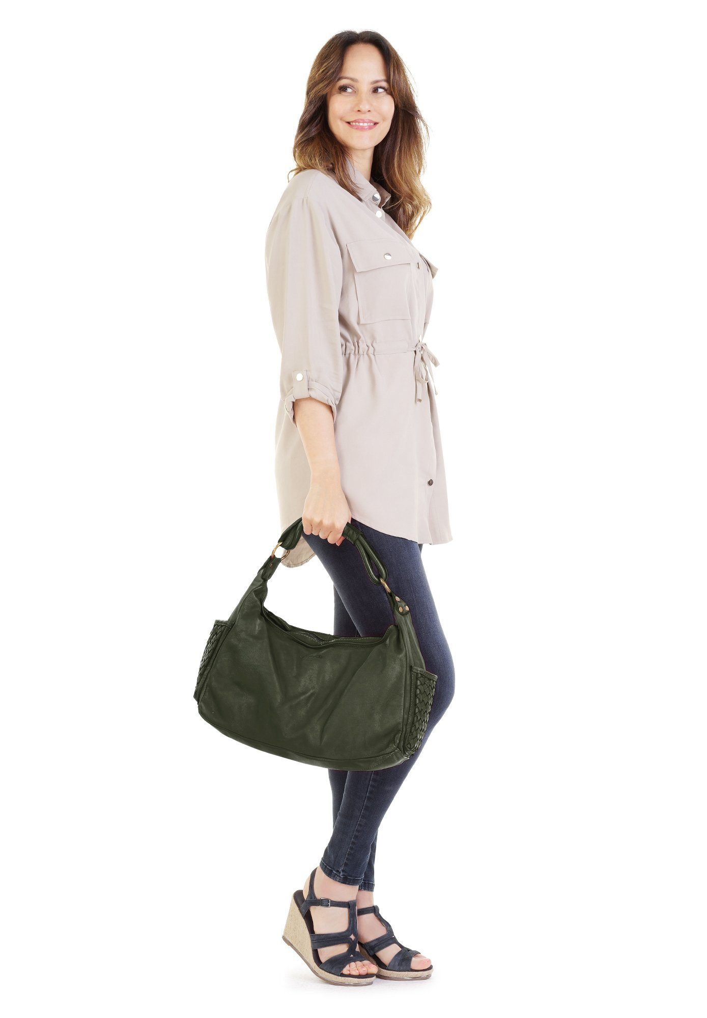 Samantha Look Tas echt leer, made in italy