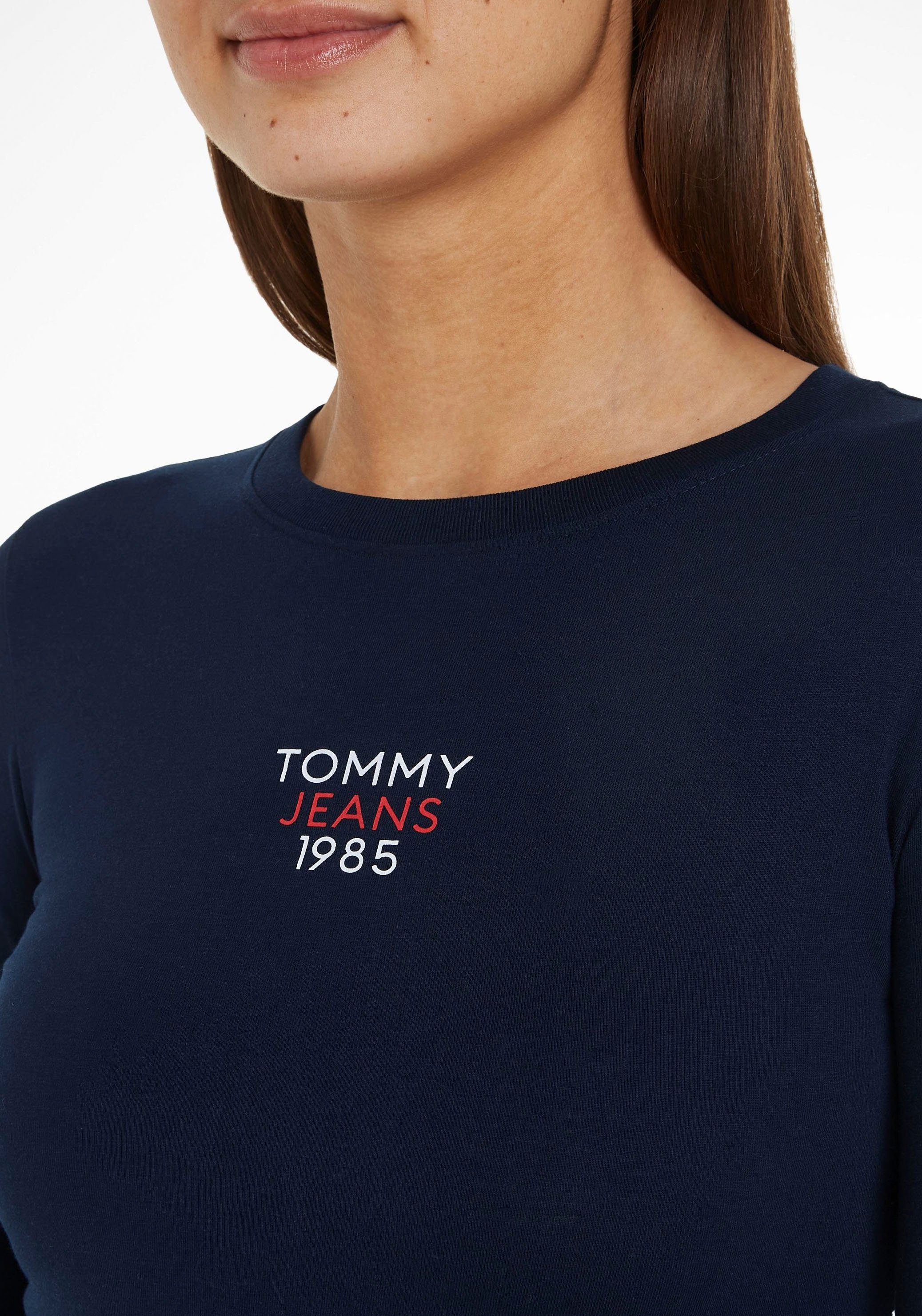 Tommy Jeans Curve T-shirt TJW SLIM ESSENTIAL LOGO 1 LS EXT