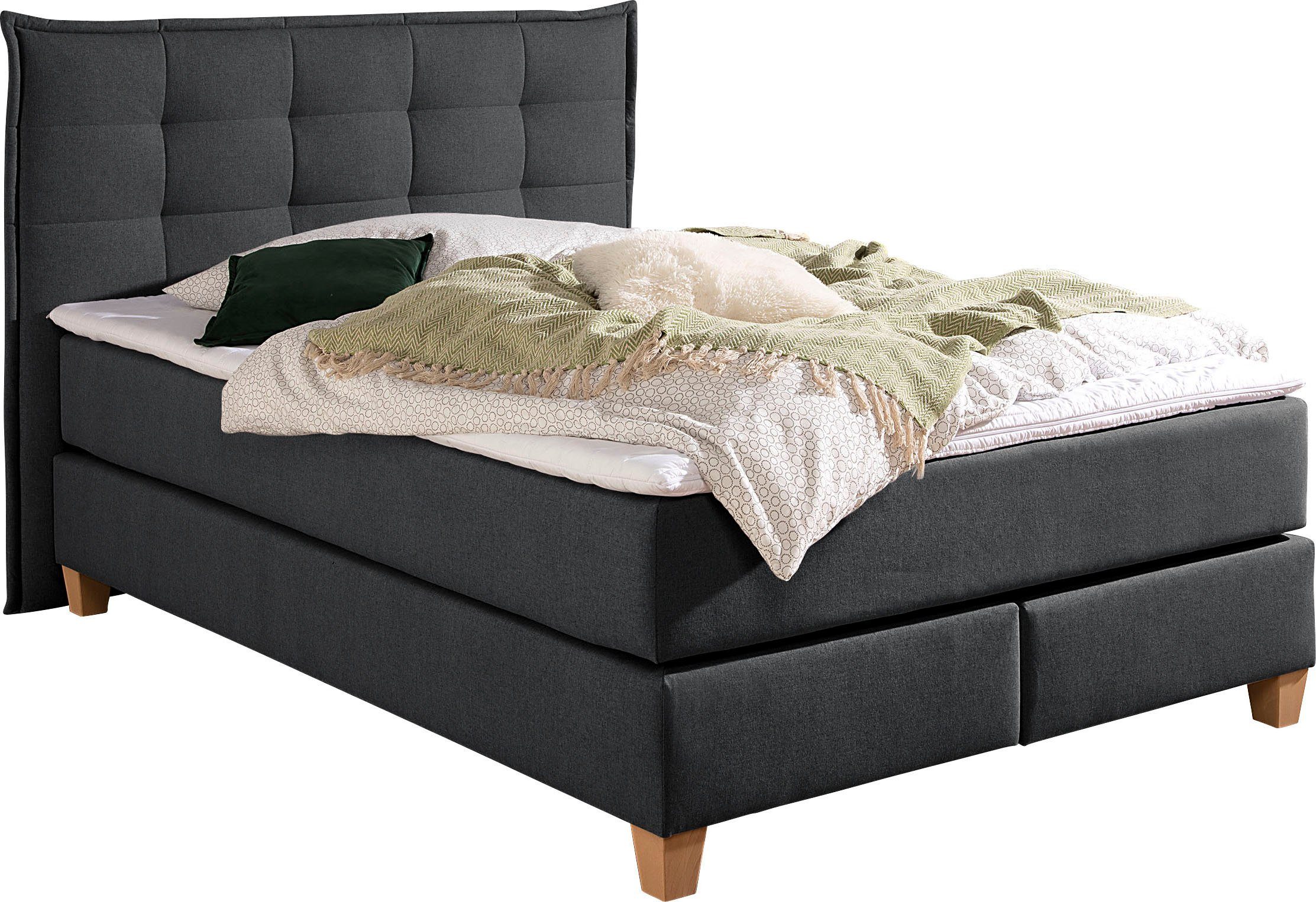 Home affaire Boxspring inclusief topmatras van comfortschuim