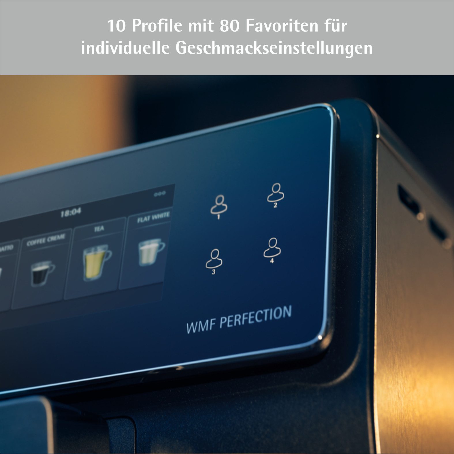 WMF Volautomatisch koffiezetapparaat Perfection 860L CP853D15, intuïtieve gebruikersinterface, perfecte melkschuim, zelfreinigend