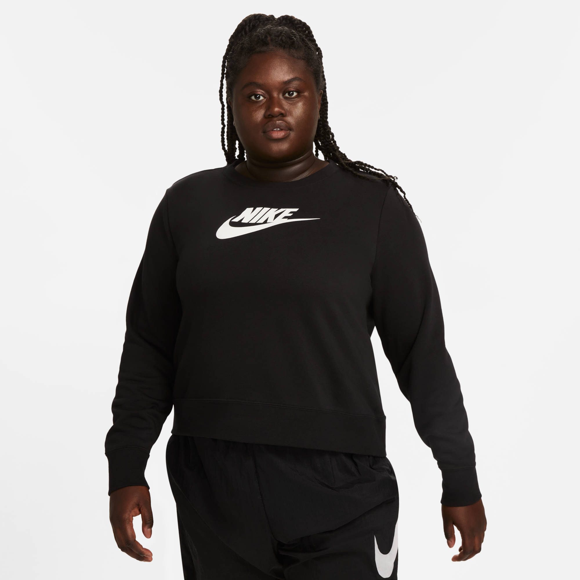 Nike Sportswear Sweatshirt W NSW CLUB FLC GX STD CREW PL