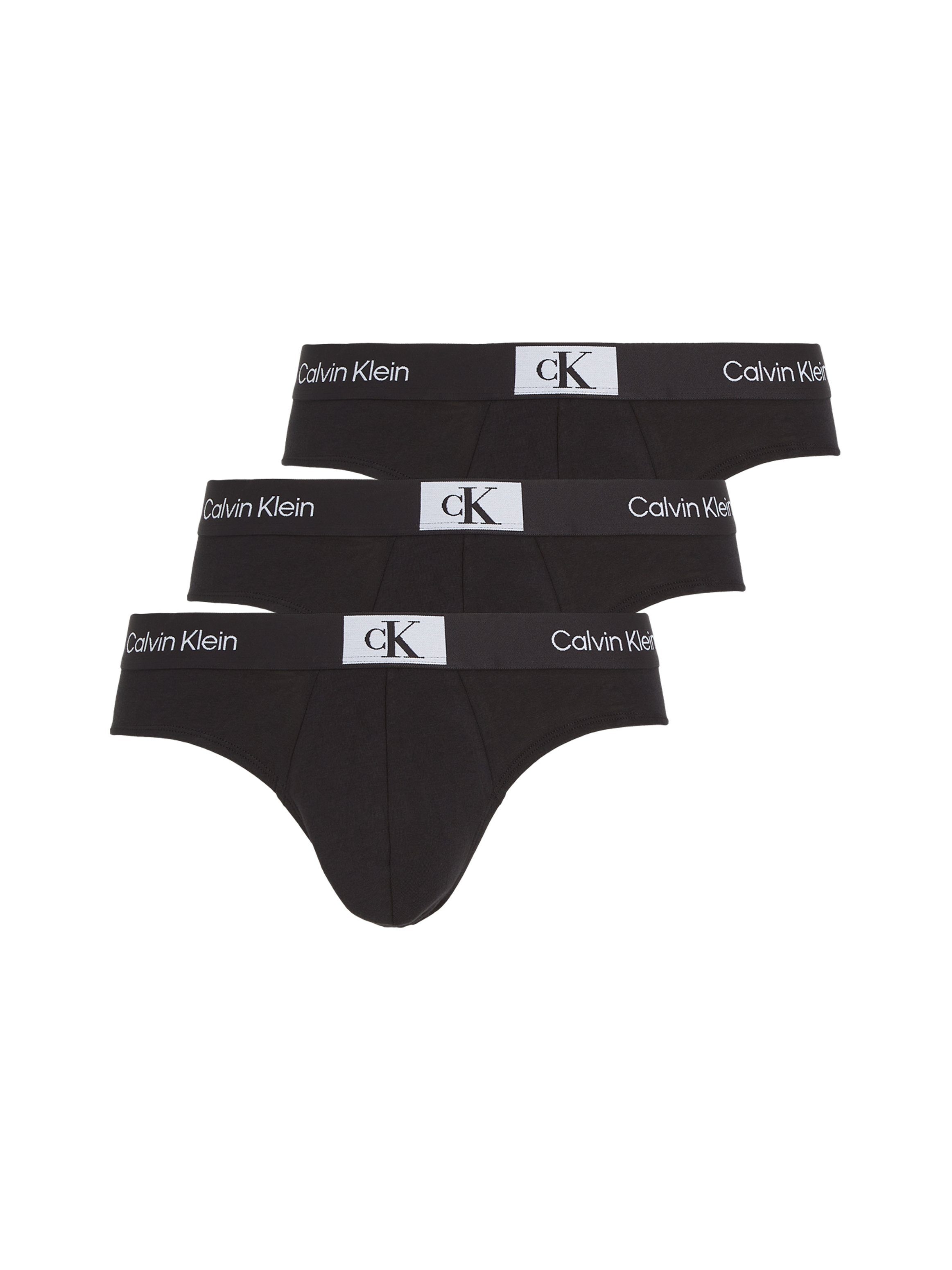 Calvin Klein Slip HIP BRIEF 3PK met -logo op de elastische band (Set van 3)