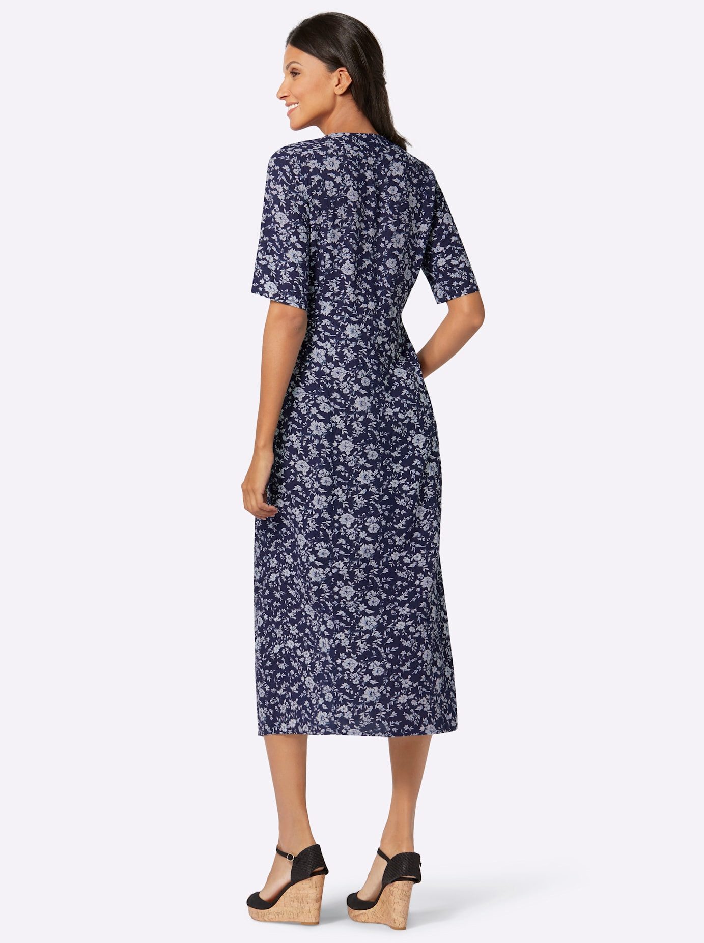 Classic Basics Gedessineerde jurk