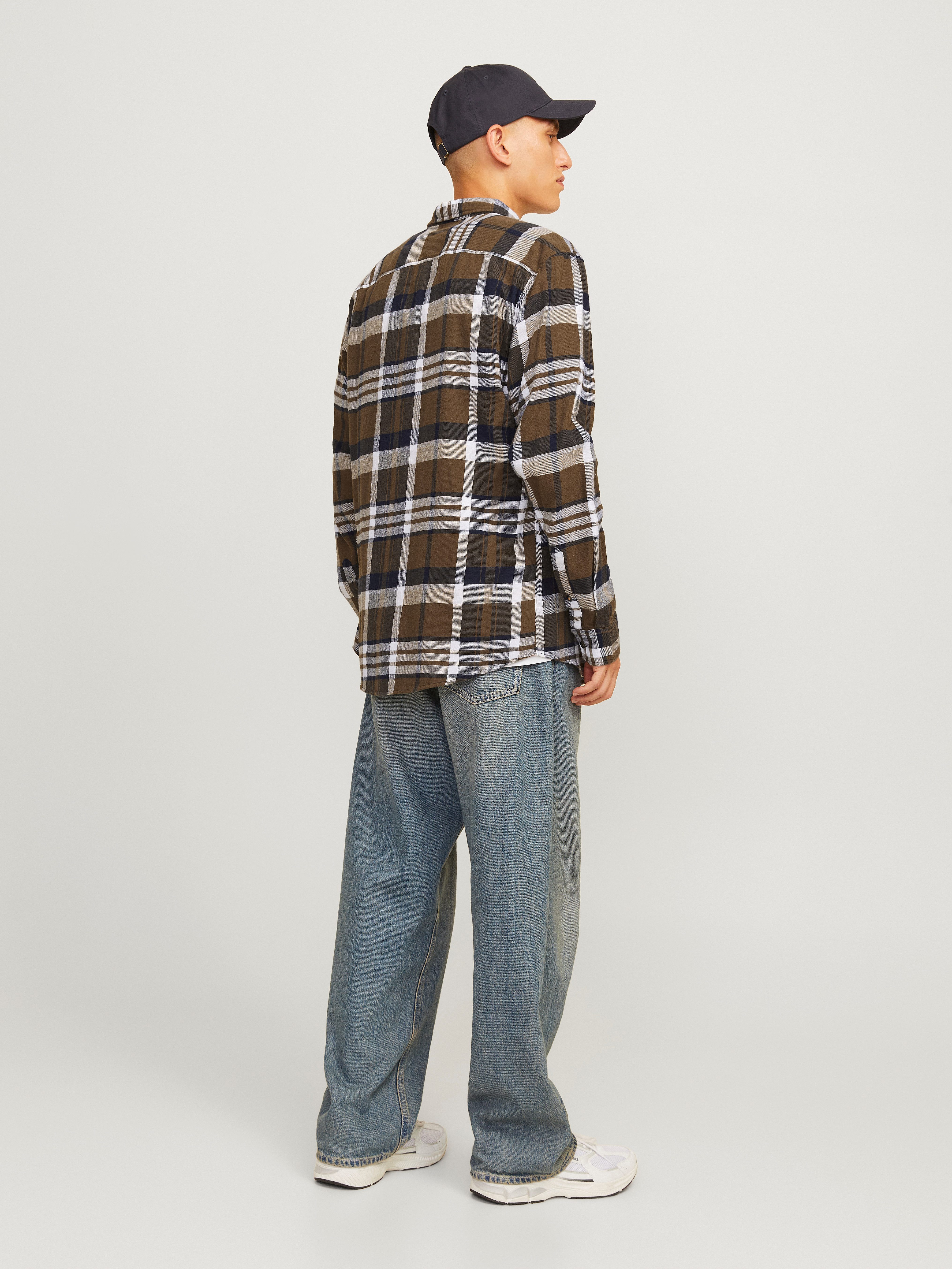 Jack & Jones Geruit overhemd JJECLASSIC AUTUMN CHECK SHIRT LS SN
