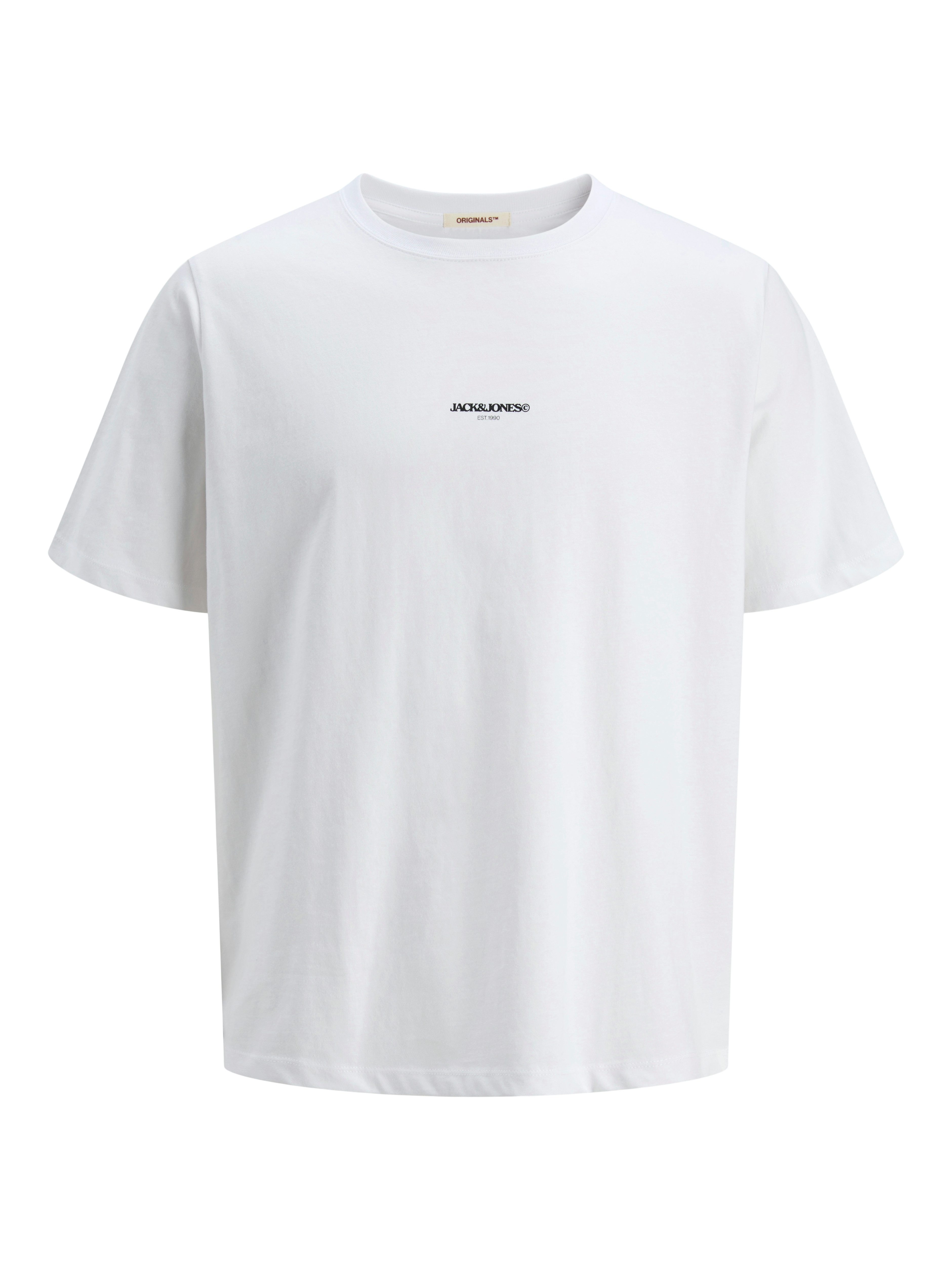 Jack & Jones Shirt met print JORTAVIRA POSTER TEE SS CREW NECK