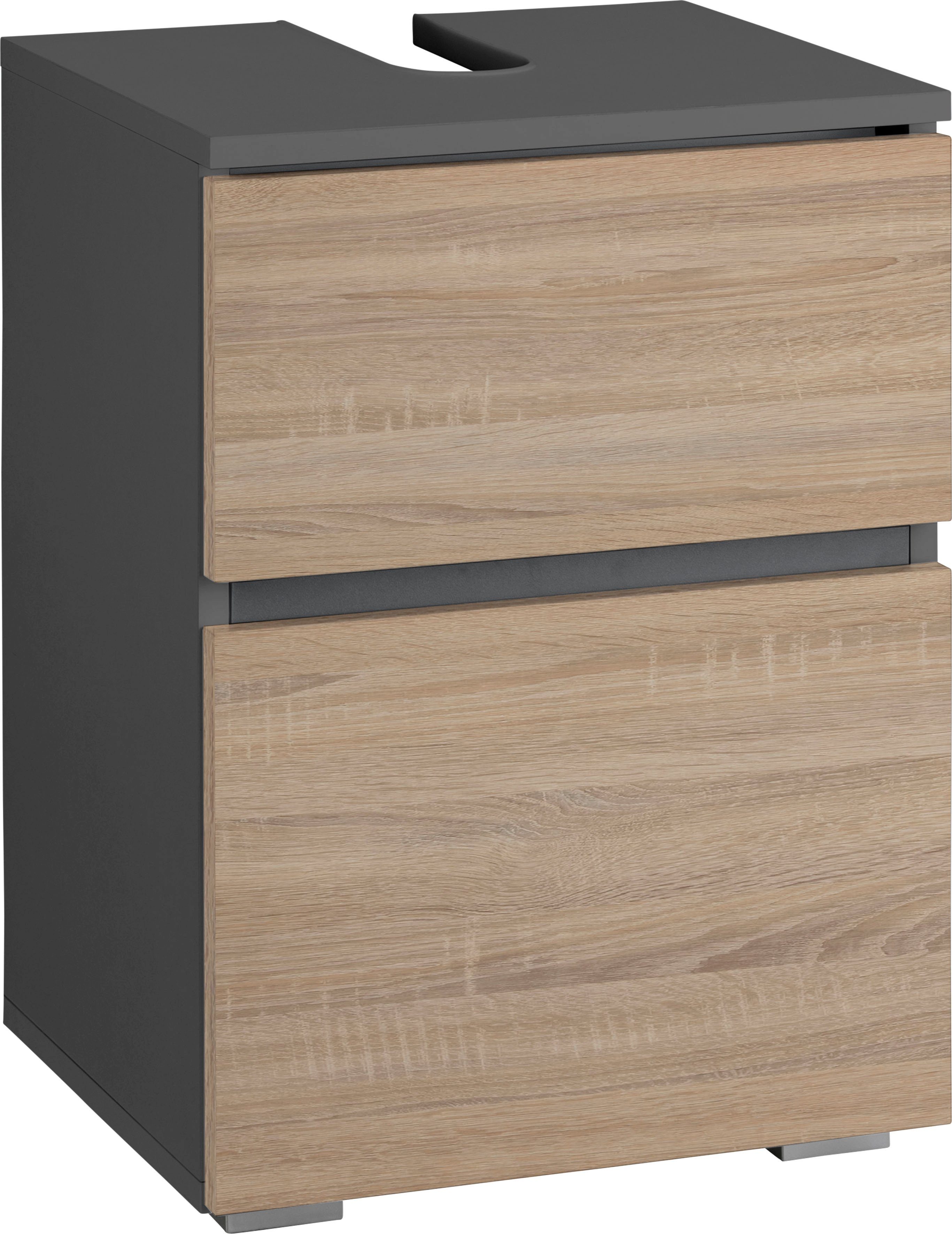 Home affaire Wastafelonderkast Wisla Siphonaansluiting, breedte 40 cm, hoogte 55 cm