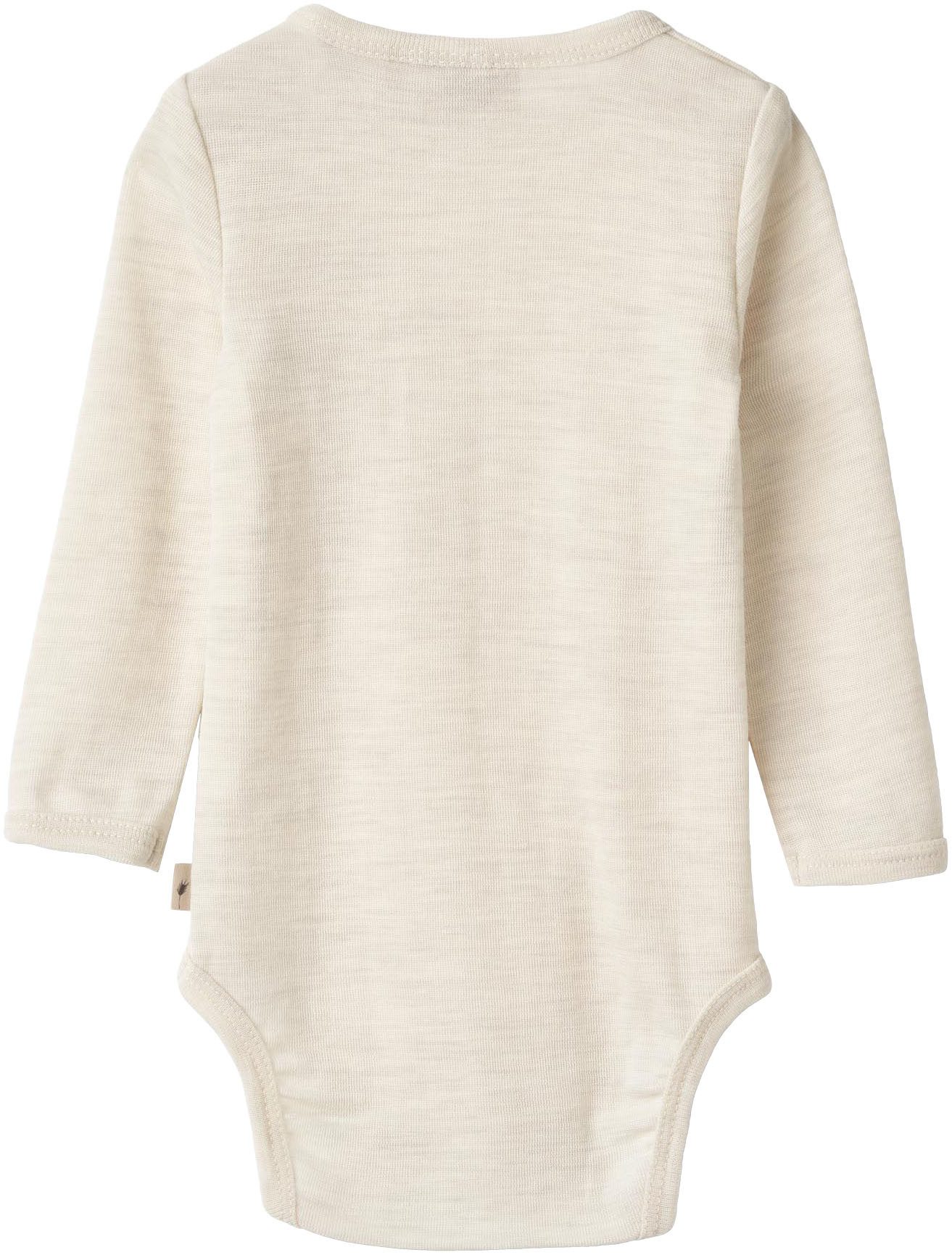 WHEAT Body met lange mouwen Wool Body L/S Lucca van zuivere merinoswol