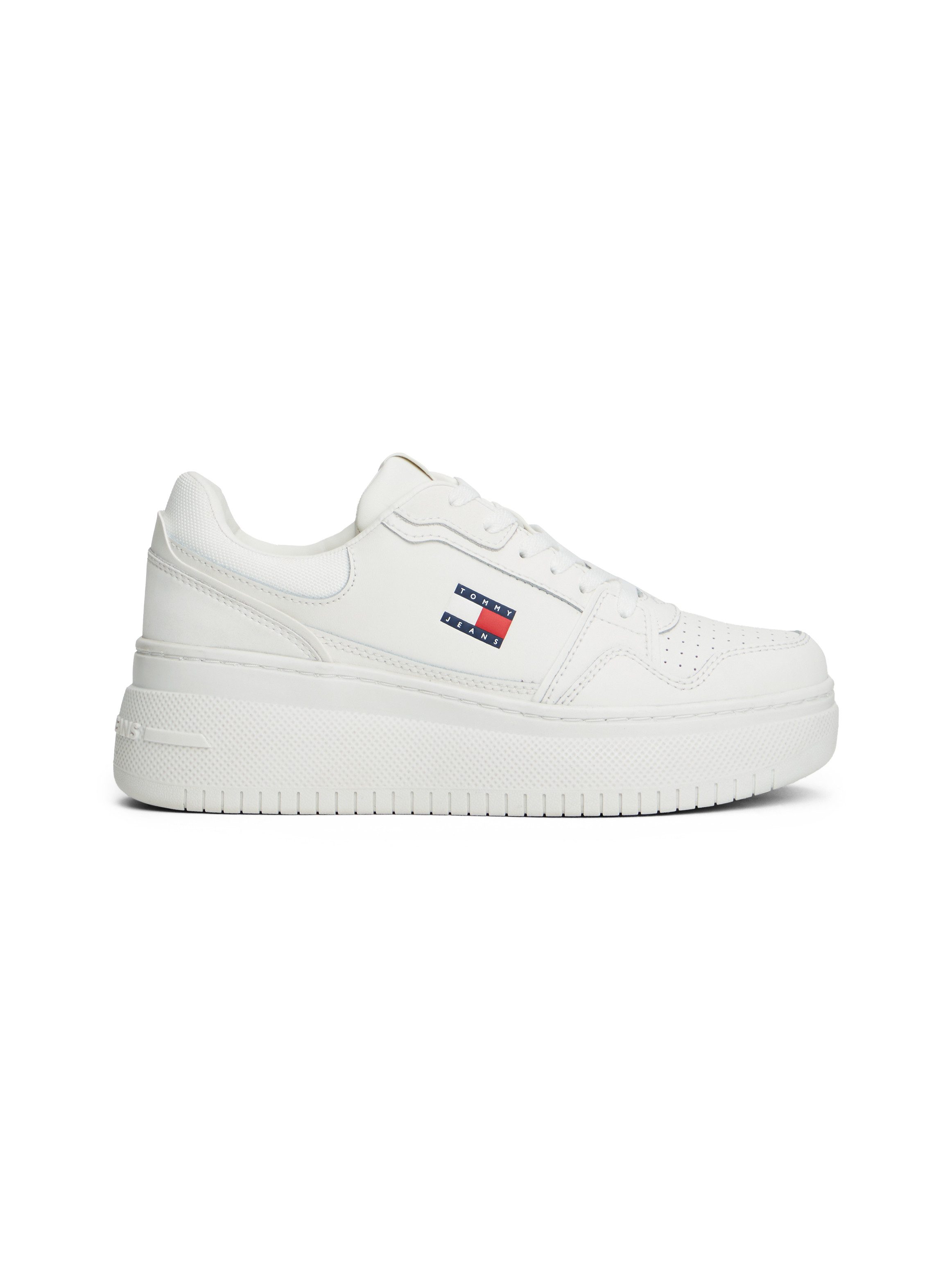TOMMY JEANS Sneakers met sleehak TJW RETRO BASKET FLATFORM