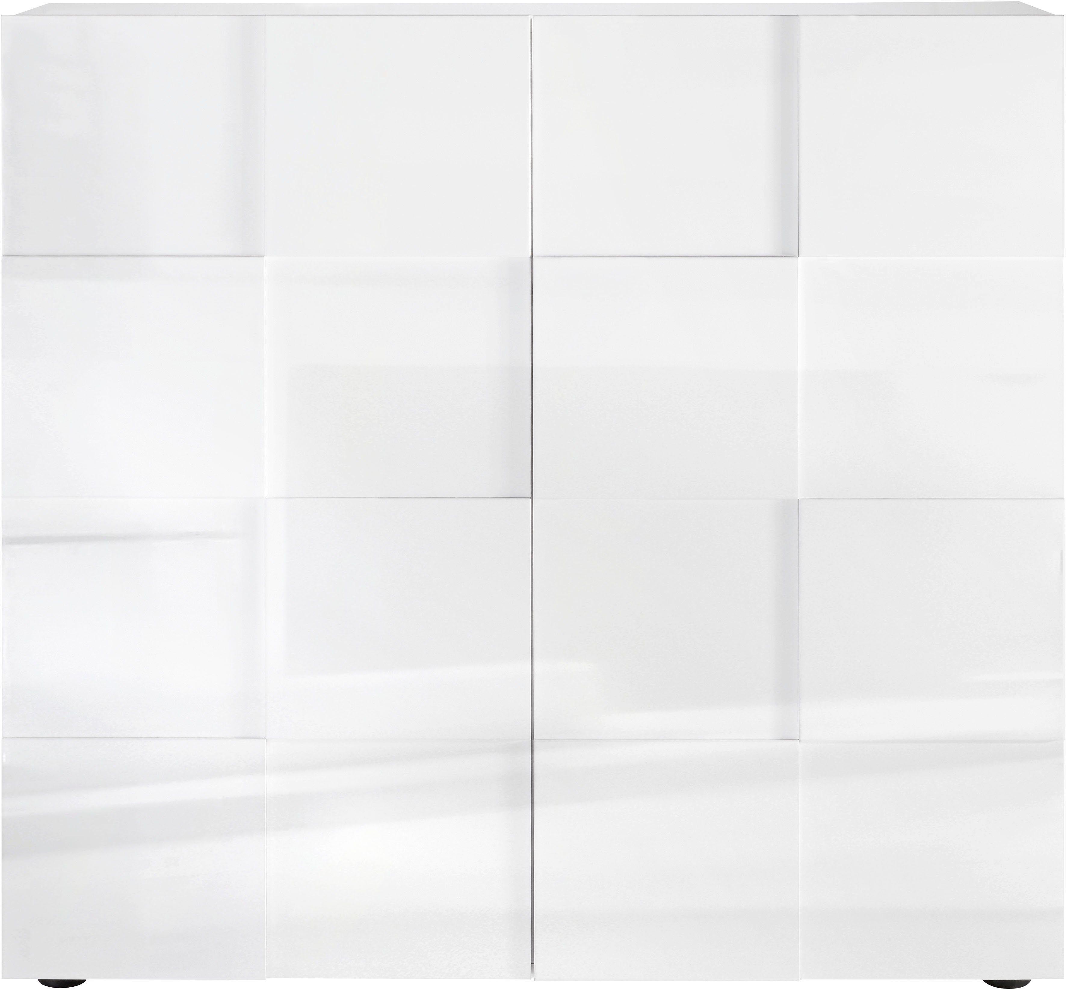 INOSIGN Highboard Dama Hoogte 111 cm, Breedte 121 cm, Commode 2 deuren, Hoge commode