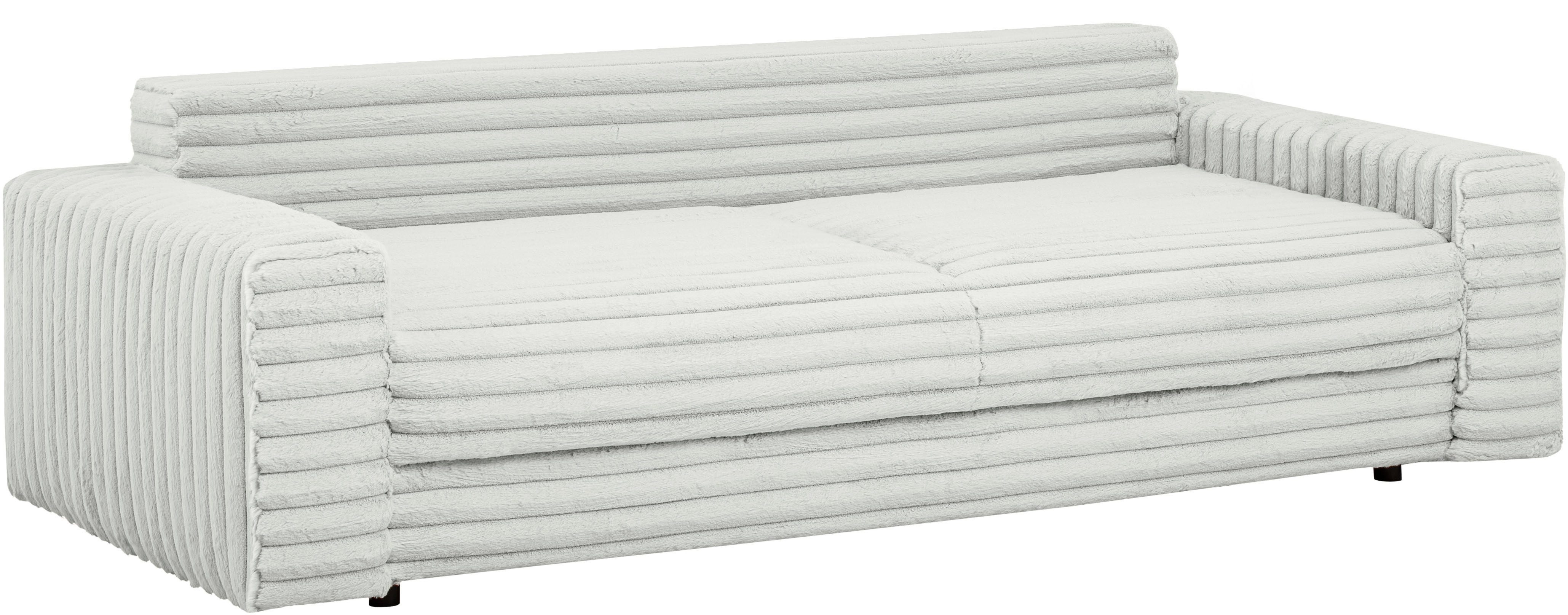 LeGer Home by Lena Gercke Slaapbank Imoga, kussen met slaapfunctie, 3-zits bank, bank met bedlade in moderne kleuren en stoffen, bedfunctie, ligoppervlak: 200x150 cm