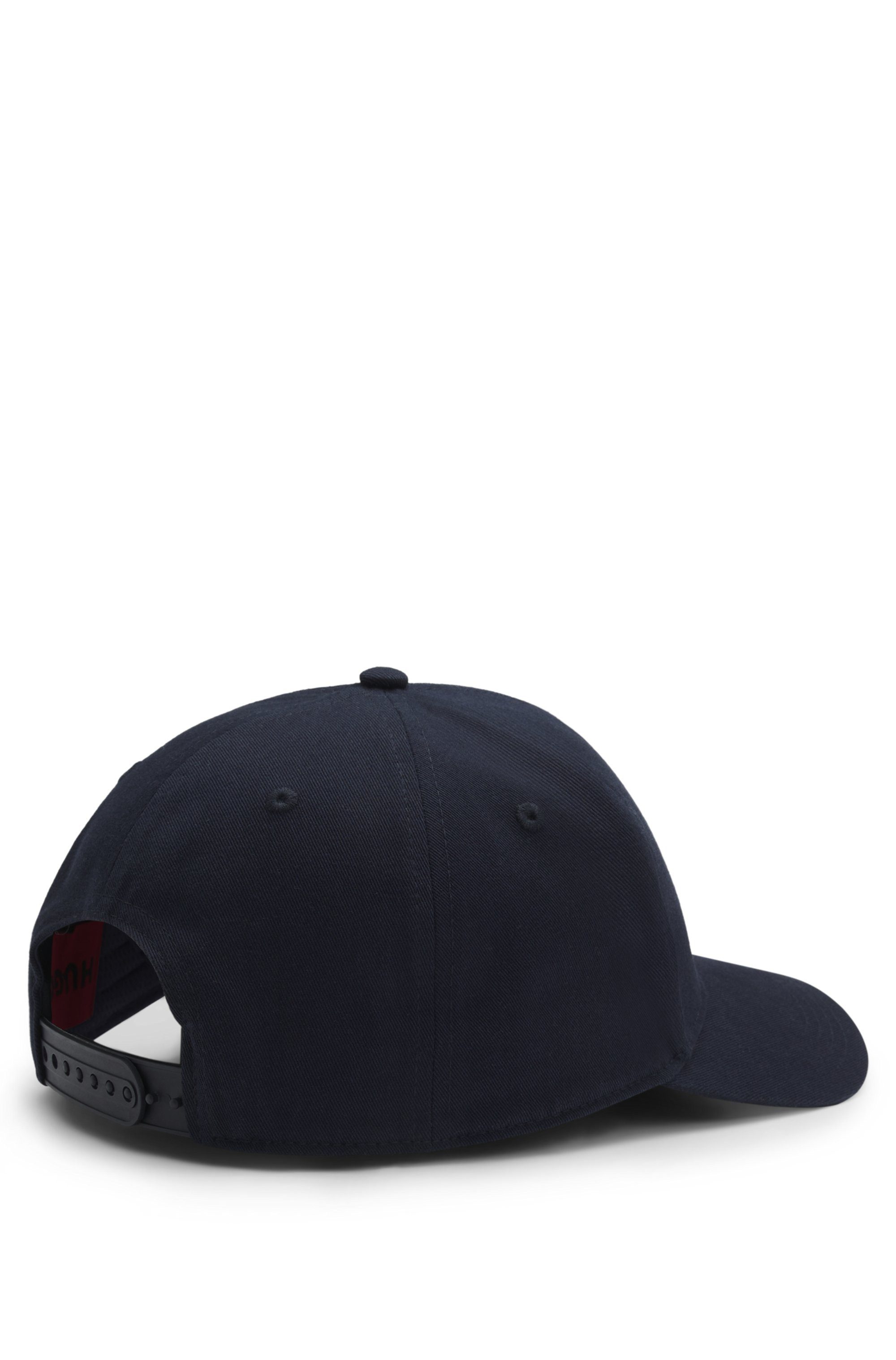 HUGO Baseball pet CAP met 3d logo borduursel, verstelbare sluiting, unisex